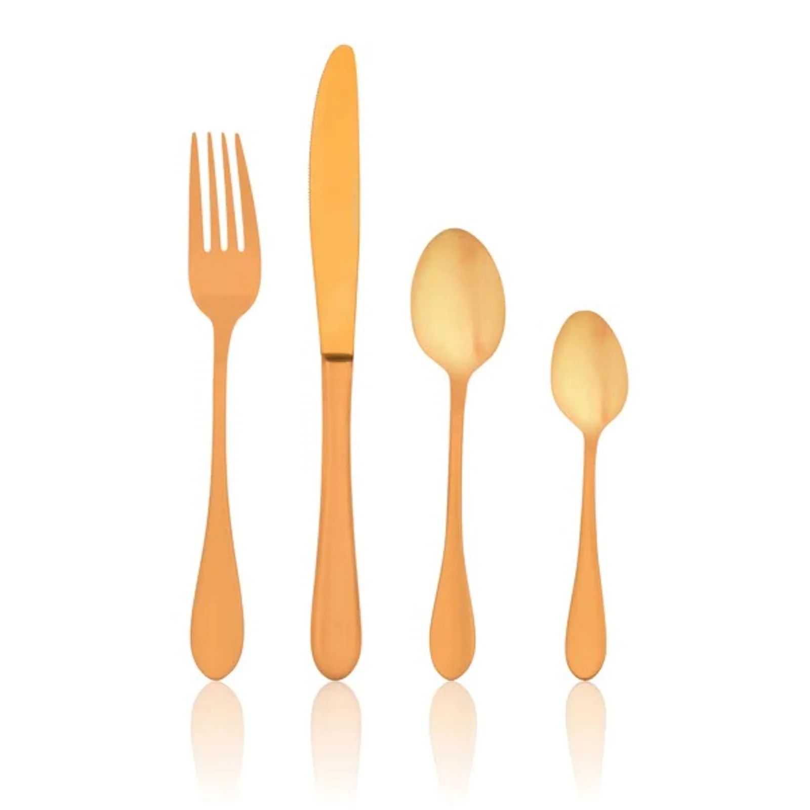 Tablekraft 13200-24 - Soho Gold Cutlery Set 24pc
