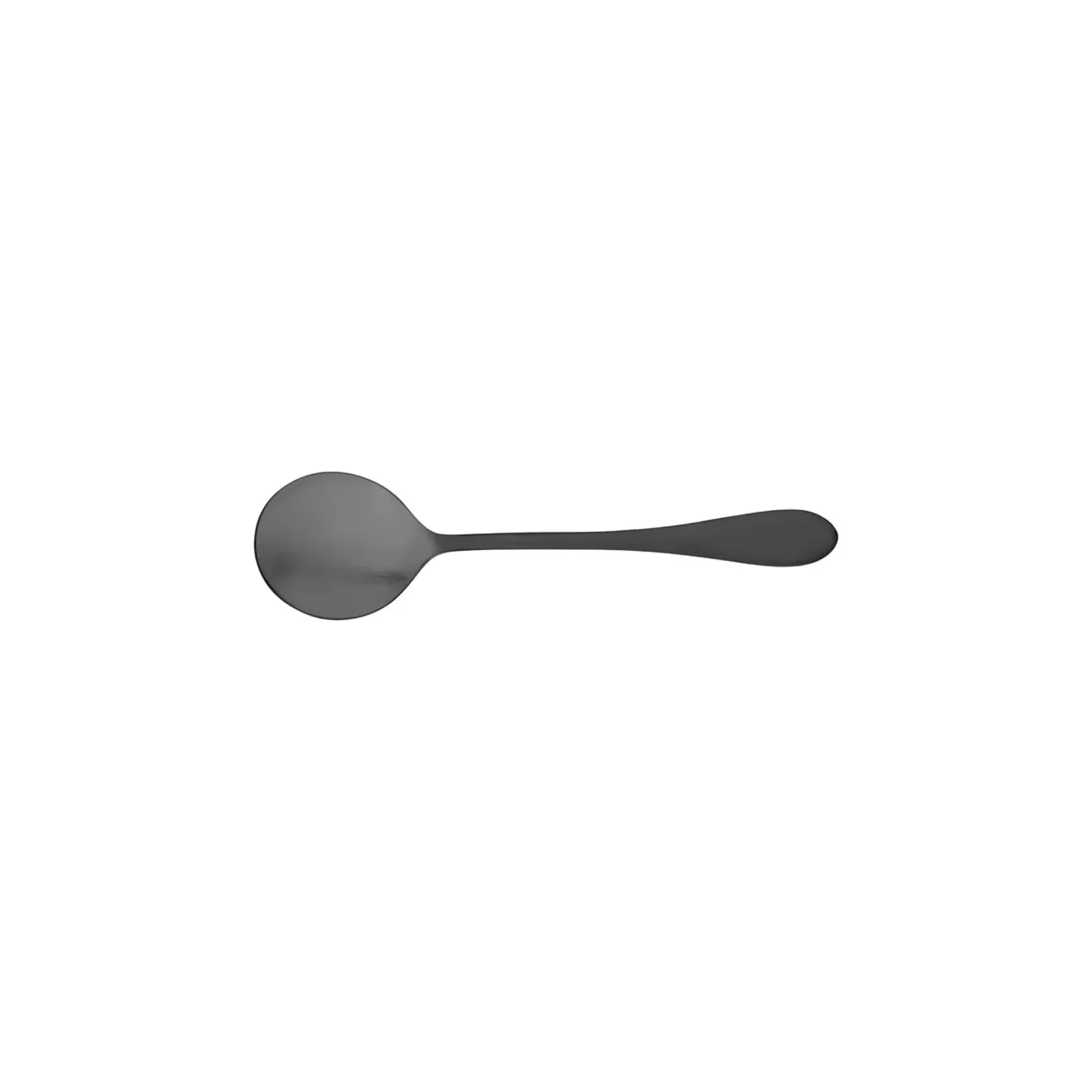 Tablekraft 13054 - Soho Ink Soup Spoon 180mm