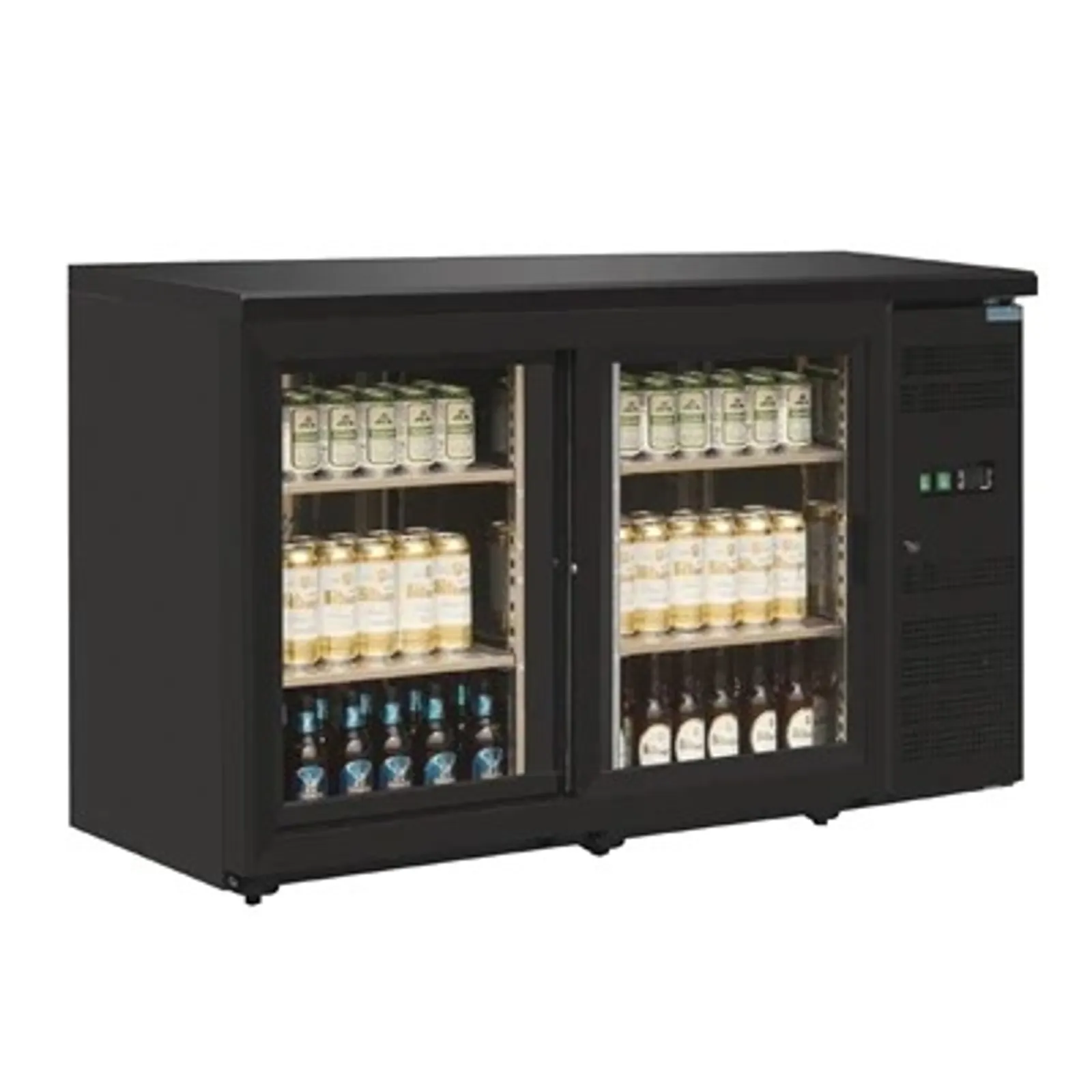 Polar CS102-A U-Series - Back Bar Counter - 2 Door