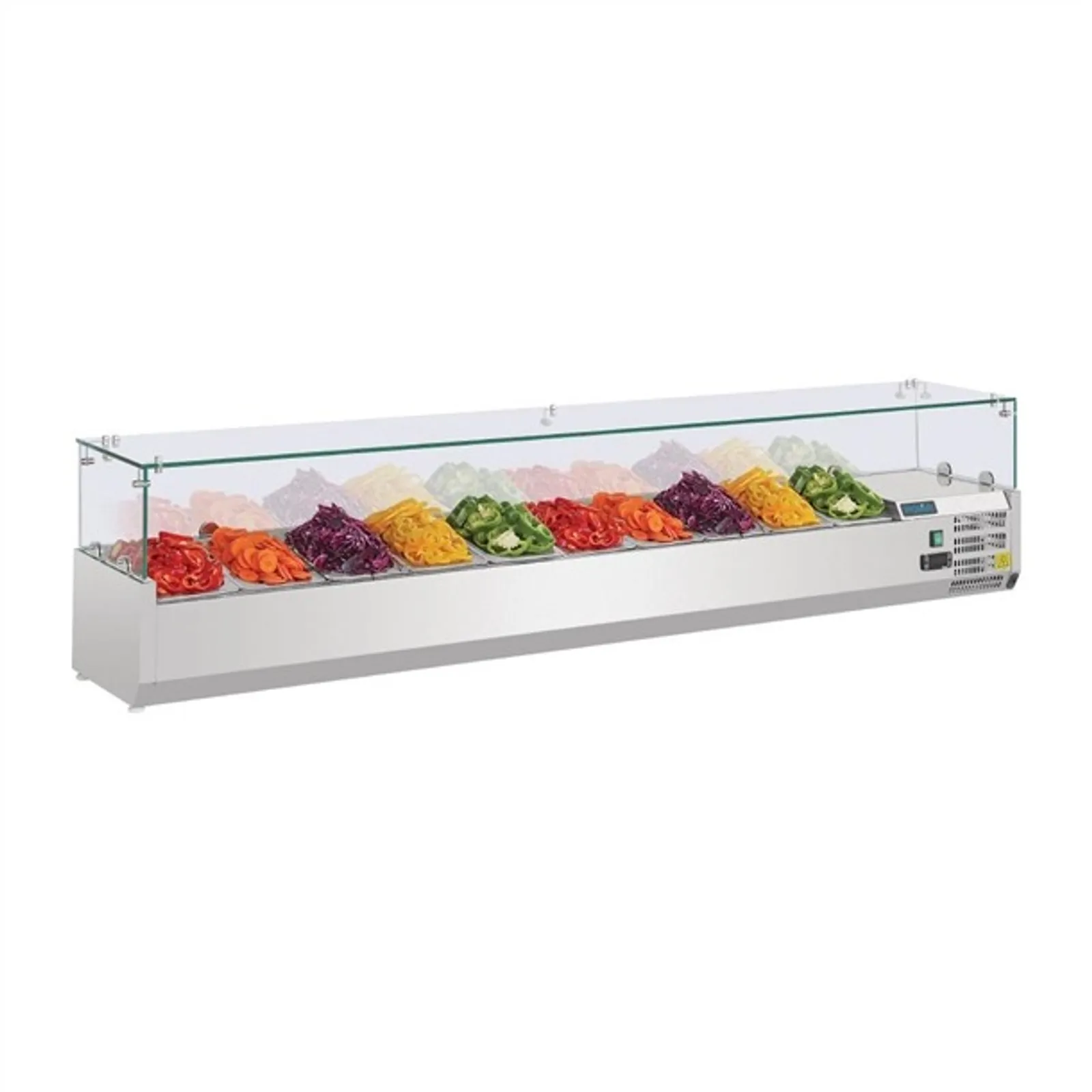 Polar G611-A G-Series - Countertop Prep Fridge 10x 1/4GN