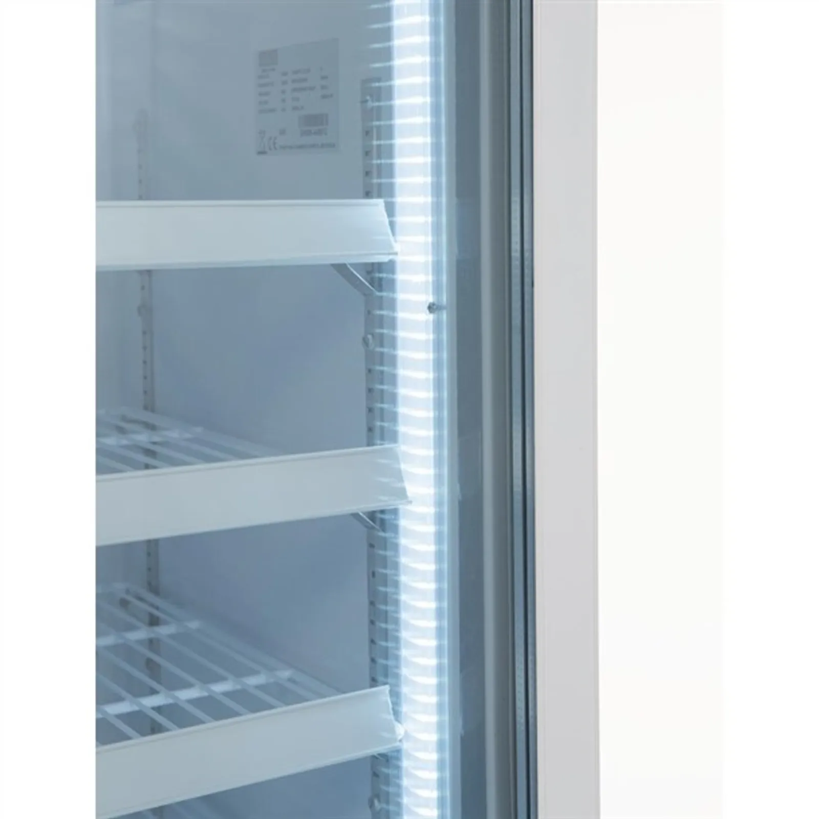 Polar GH506-A G-Series - Upright Display Freezer 412Ltr White