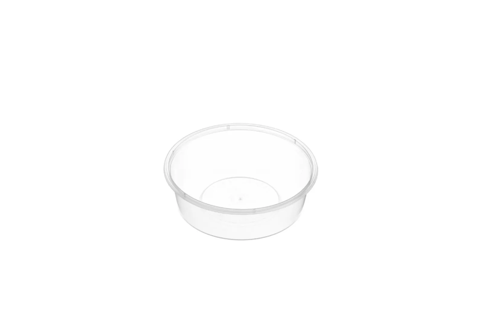 GenFac CONRD220 - 220ml Round Plastic Container (P8) (500 Pcs)