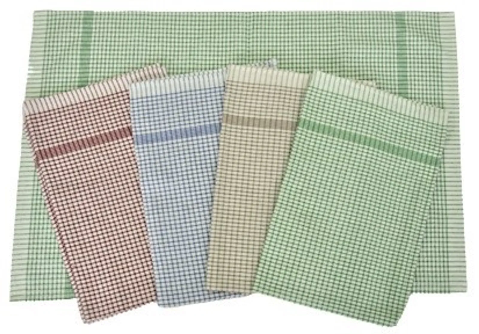 Alliance 50754 - Tea Towel Waffle Jumbo Check Assorted 60x90