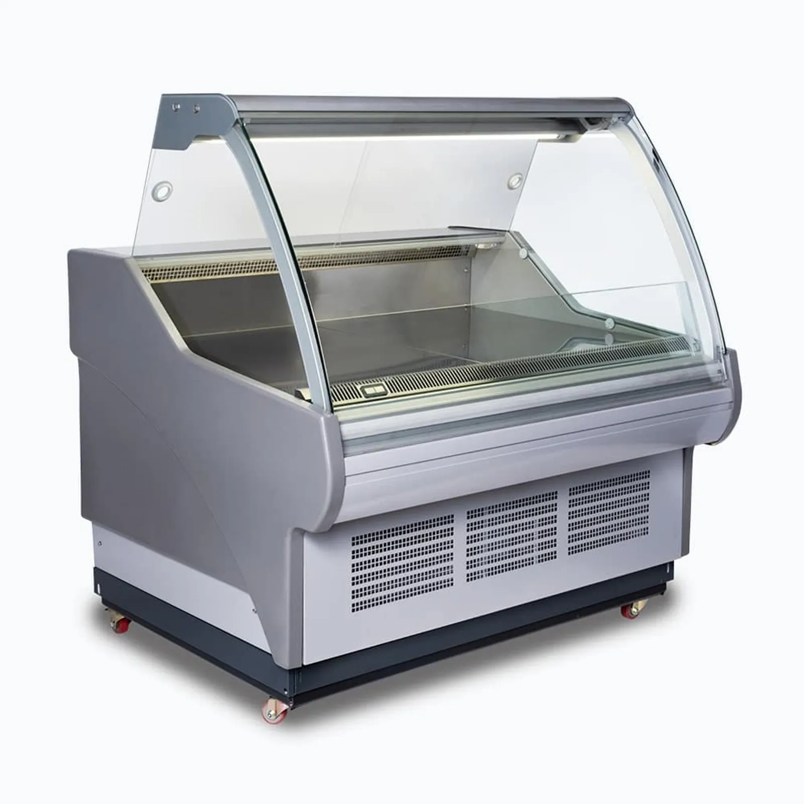 Bromic DD1250CG-NR - Curved Glass Deli Display 1330mm