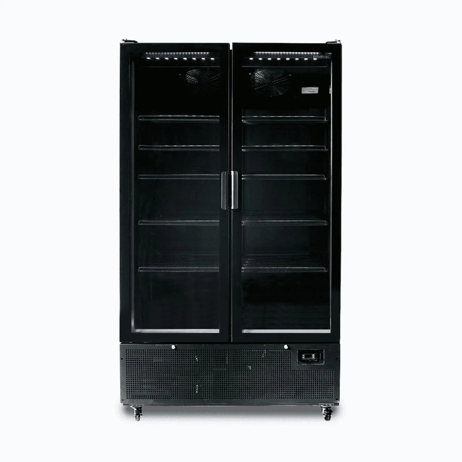 Bromic GM1100B-NR - 2 Door Upright Display Fridge 1126L