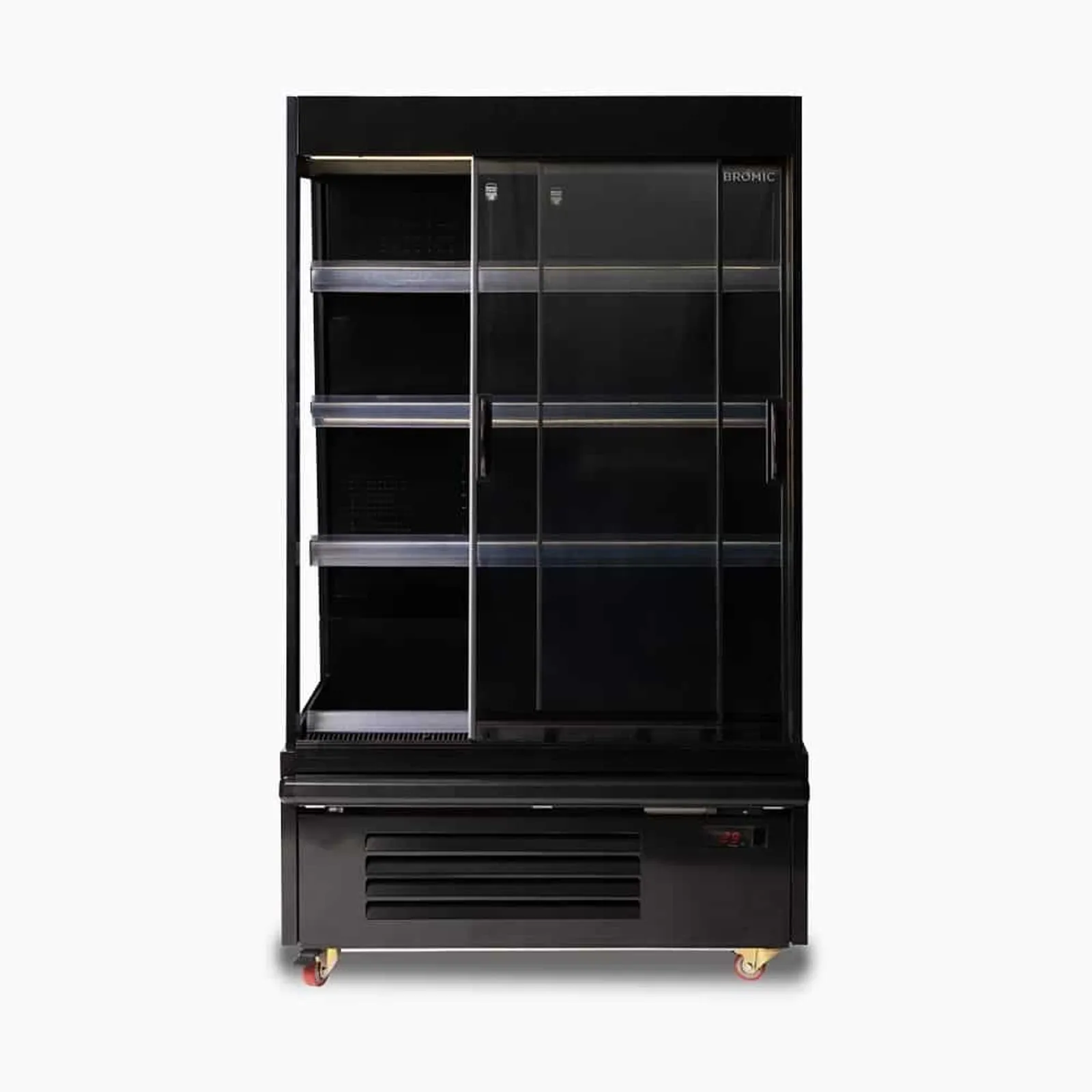 Bromic SVM1000SD-NR - Semi Vertical Display Fridge 938mm - 2 Sliding Doors