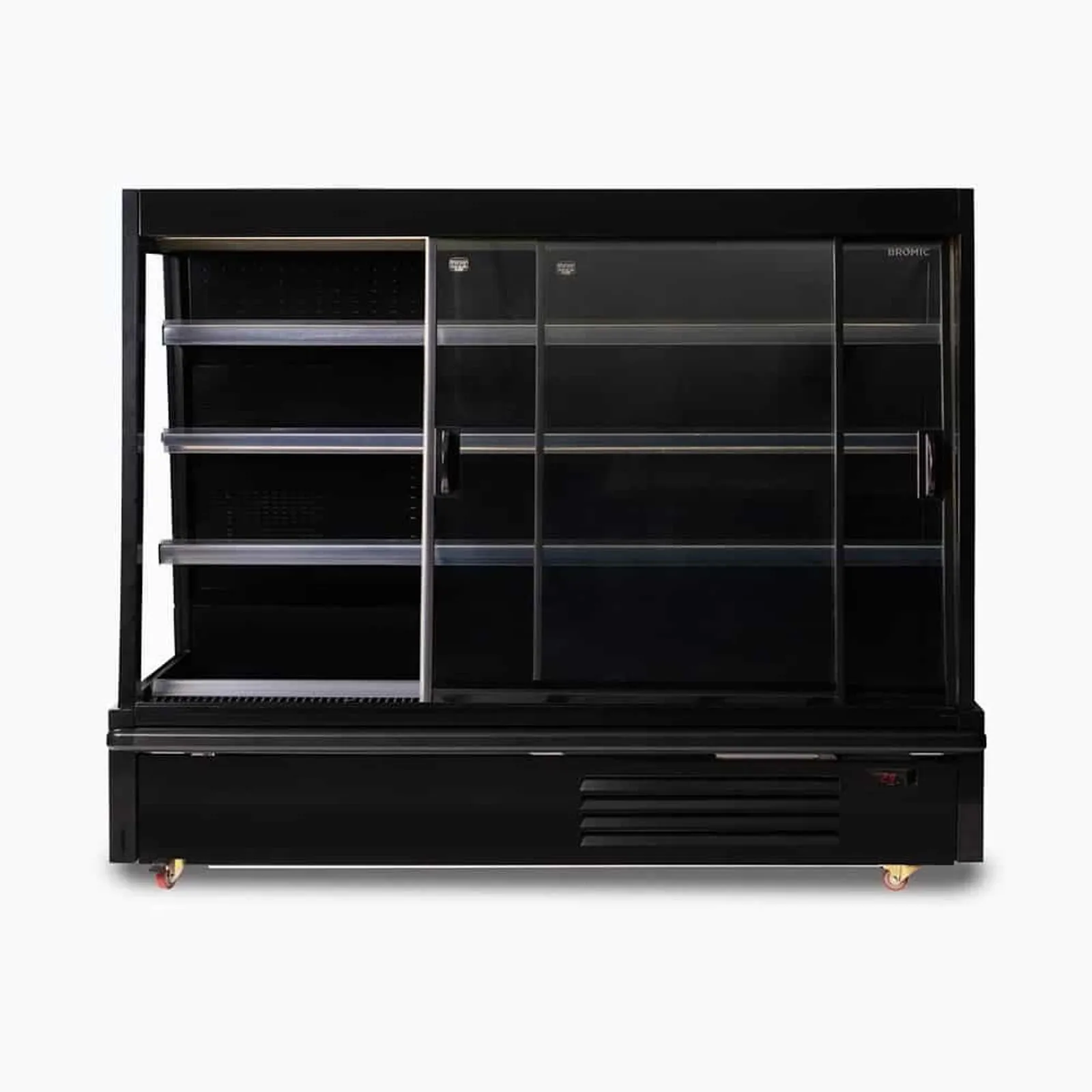 Bromic SVM1875SD-NR - Semi Vertical Display Fridge 1875mm - 2 Sliding Doors