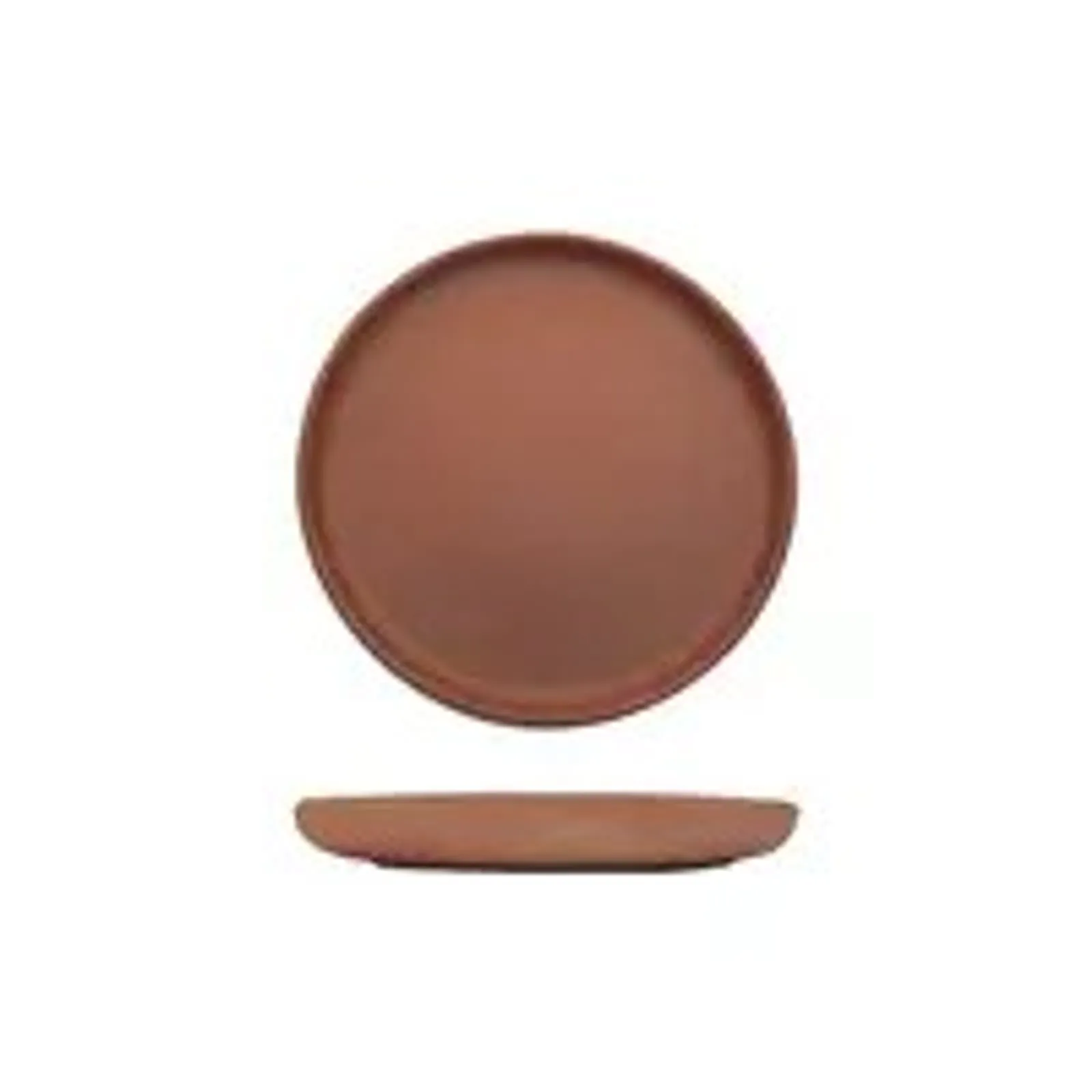 Eclipse 959508 Uno Brown - Round Plate 220mm