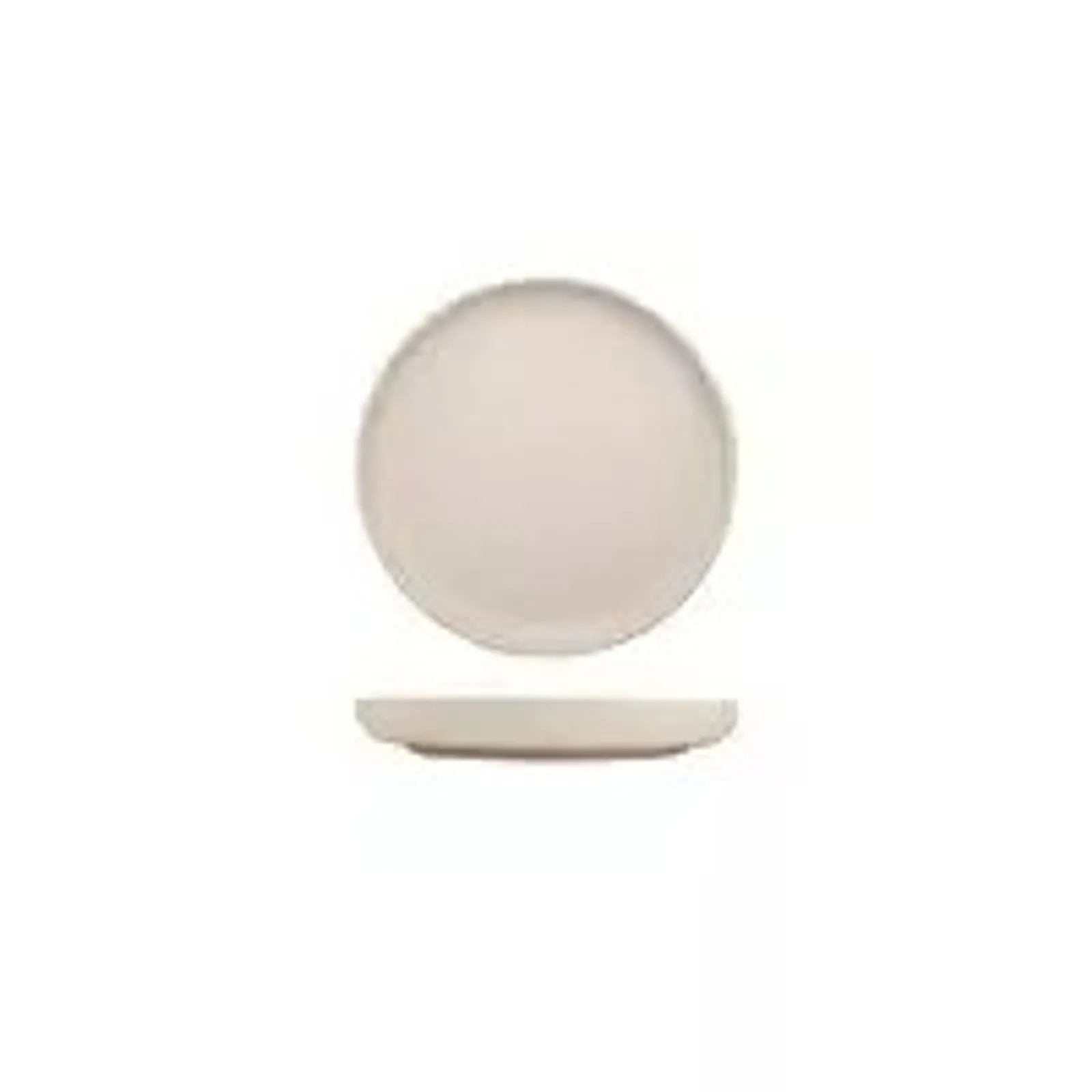 Eclipse 959406 Uno Cream - Round Plate 175mm