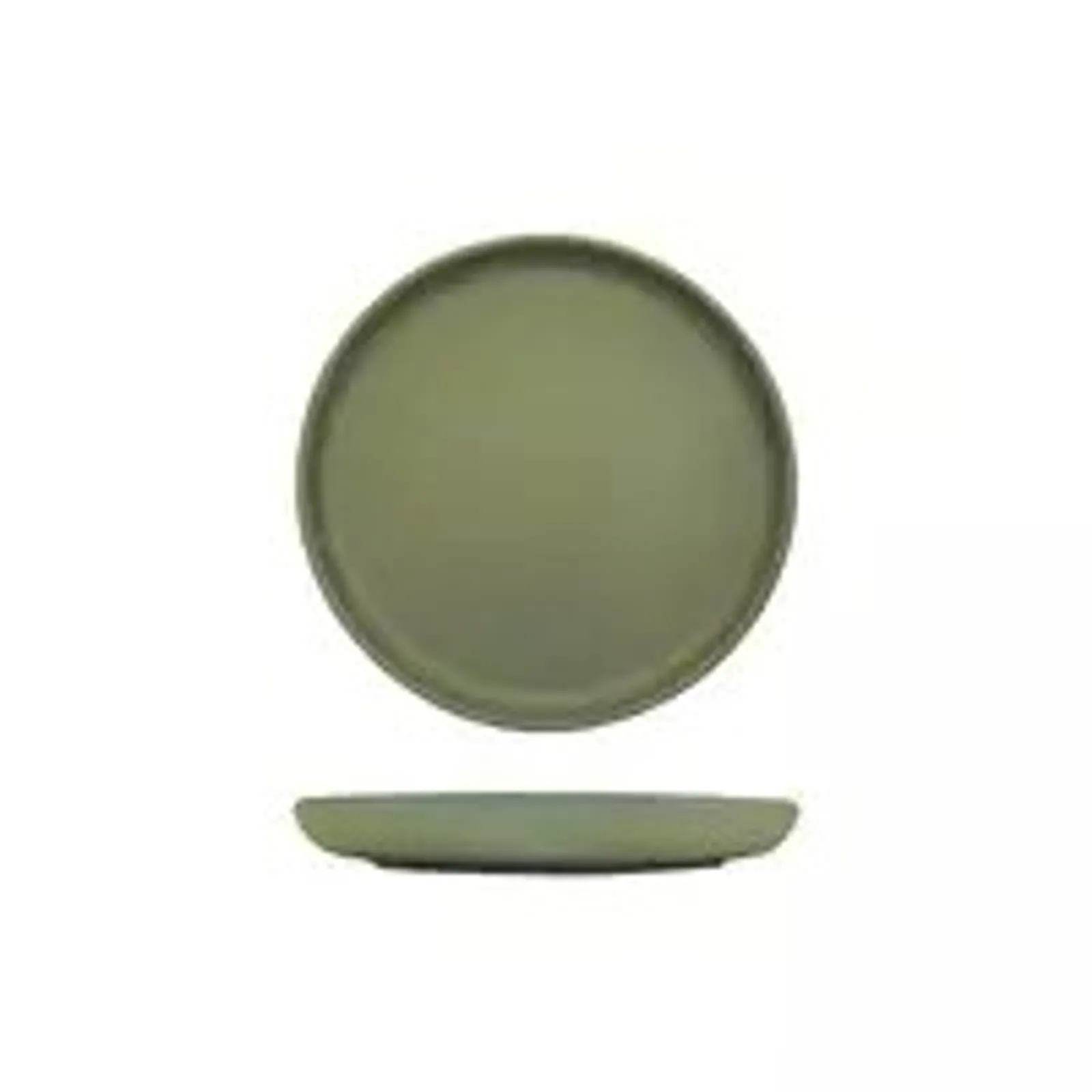 Eclipse 959208 Uno Green - Round Plate 220mm