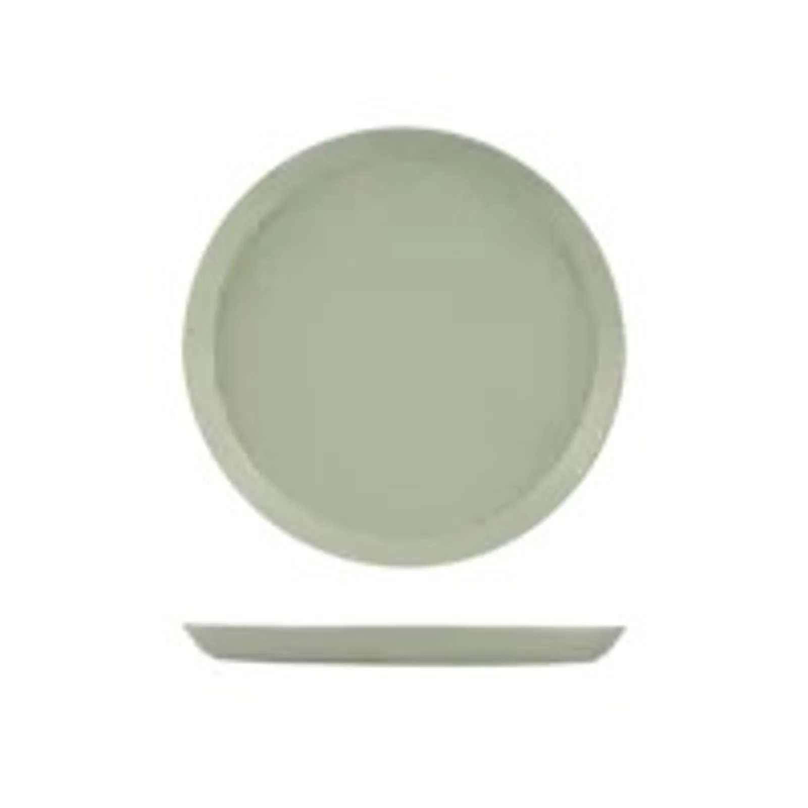 Zuma 9029578 Pearl Pistachio - Round Tapered Plate 280mm