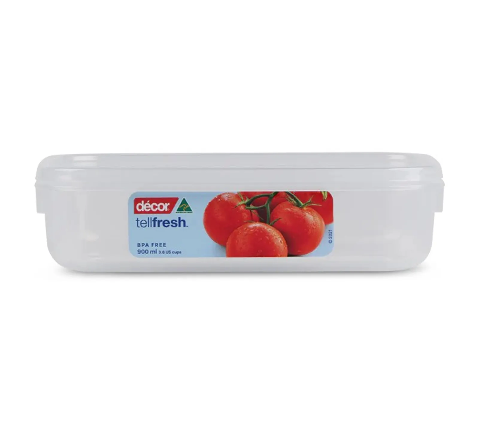 Decor Tellfresh 002560 - Food Container, Oblong, 900ml