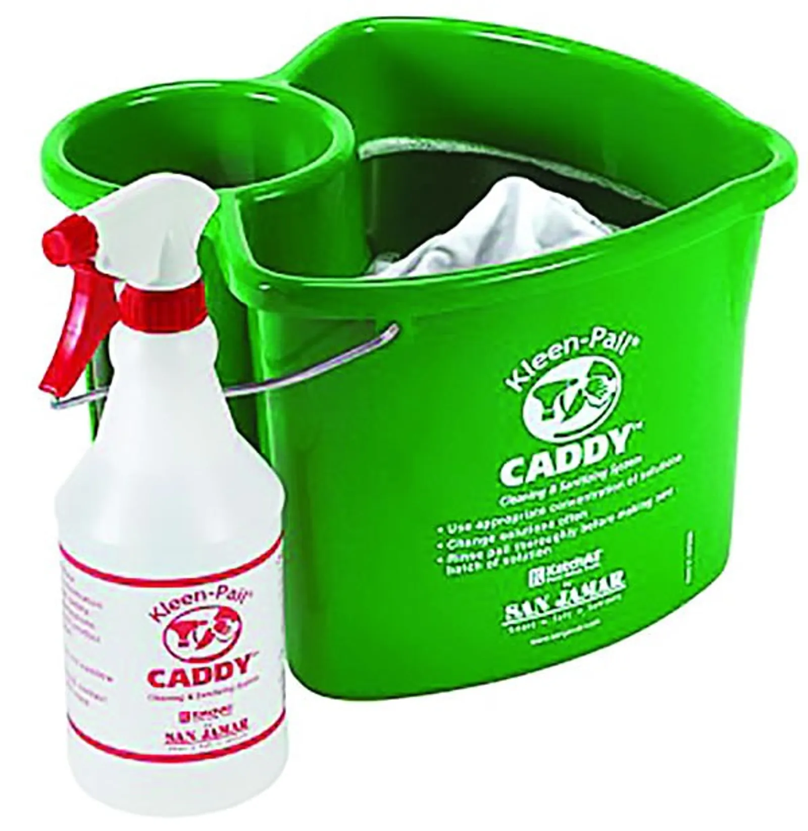 San Jamar KP500 Kleen-Pail Caddy System