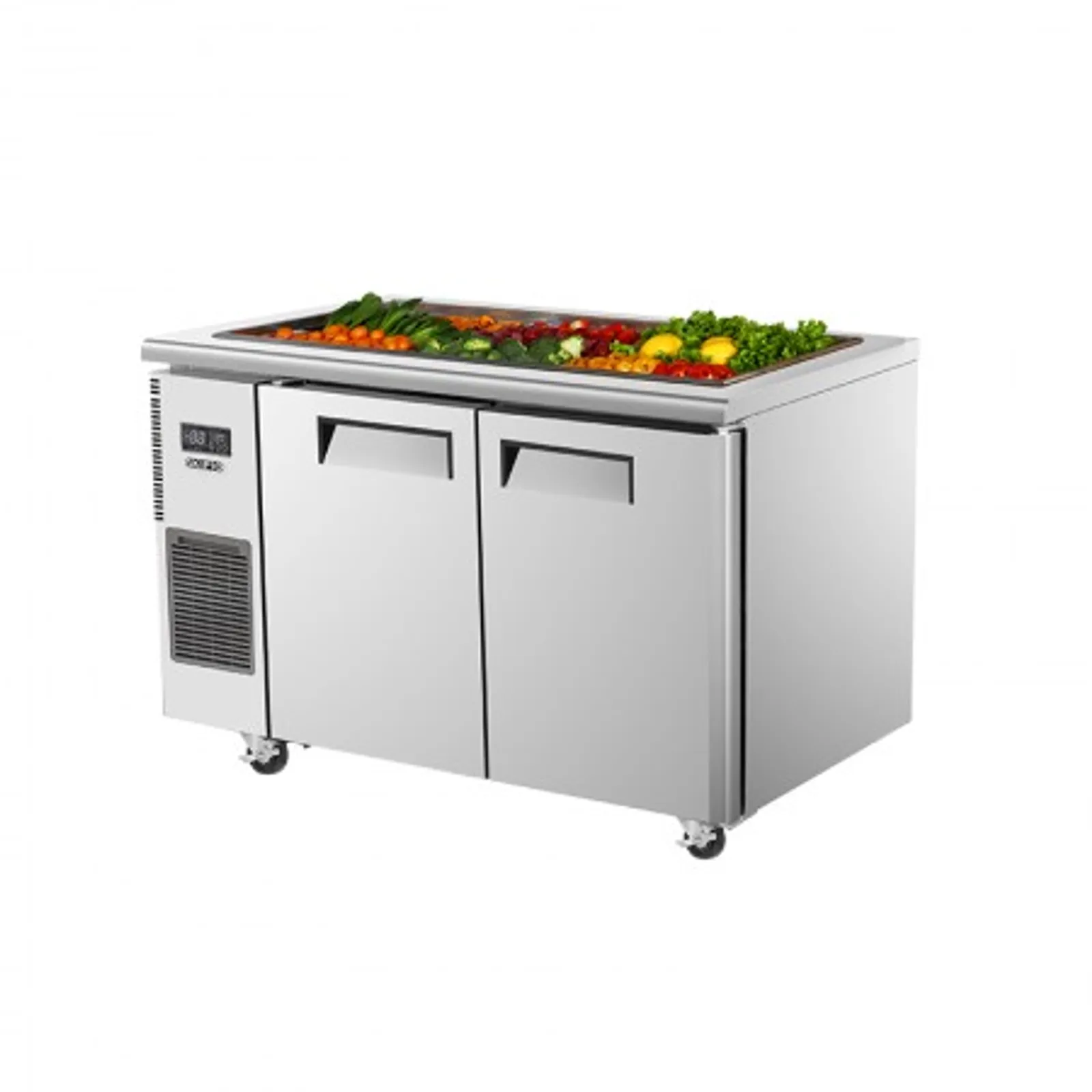 Skipio SSR12-2 - 2 Door Salad Side Prep Table Buffet