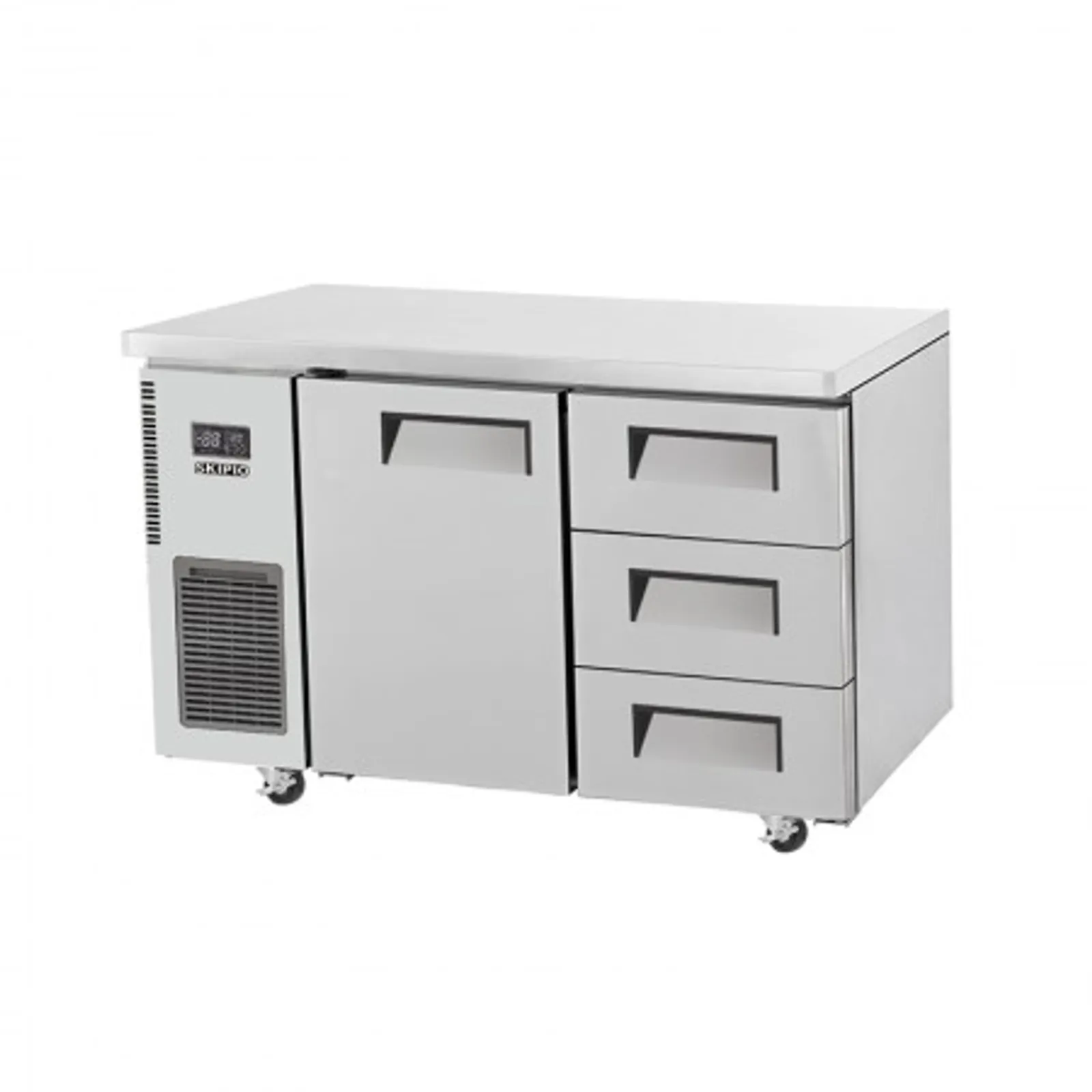 Skipio SUR12-3D-3 - 1 Door & 3 Drawer Under Counter Fridge 1200mm