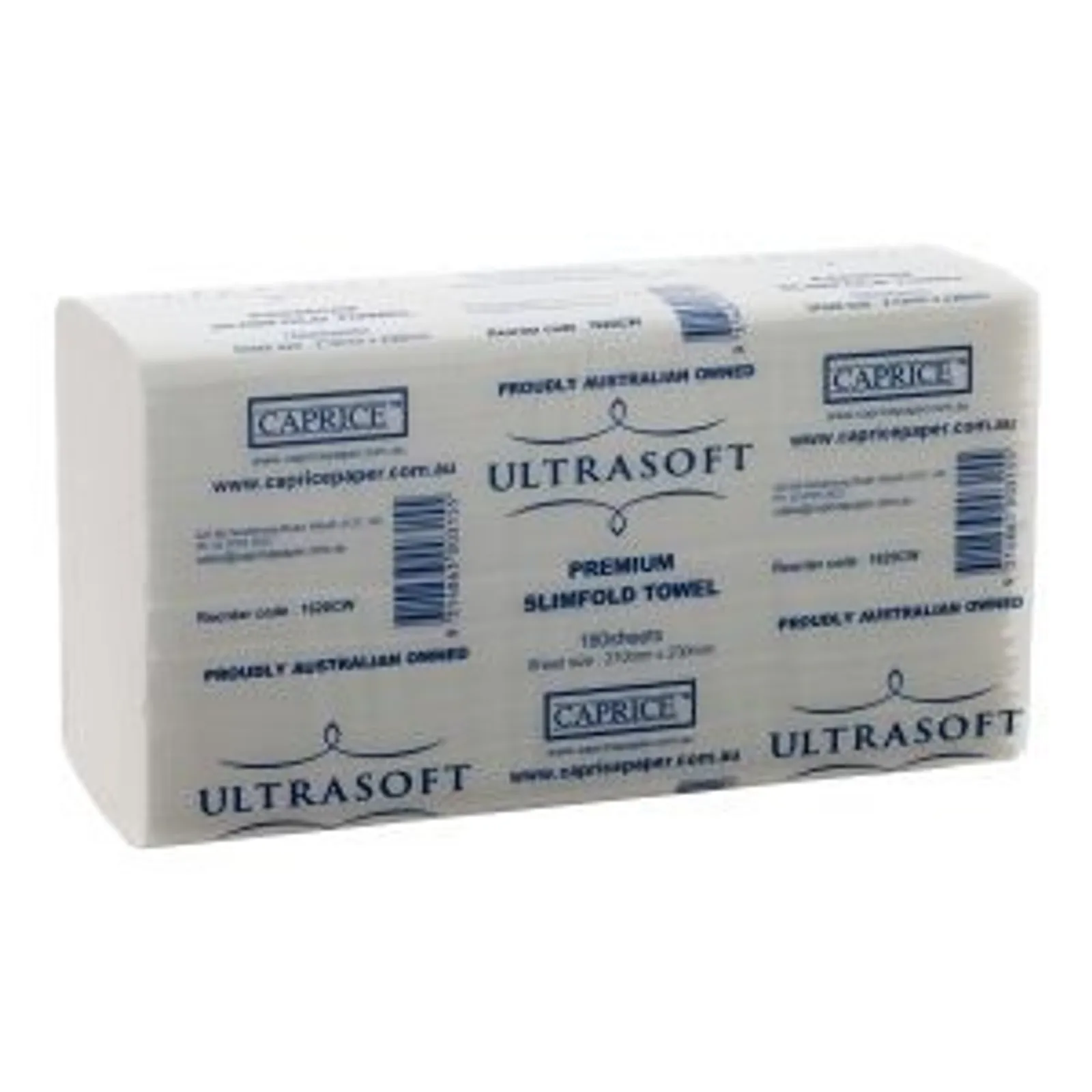 Ultrasoft 1620CW - Slimfold Interleaved Towel 23cmx21cm, 20pcs/carton