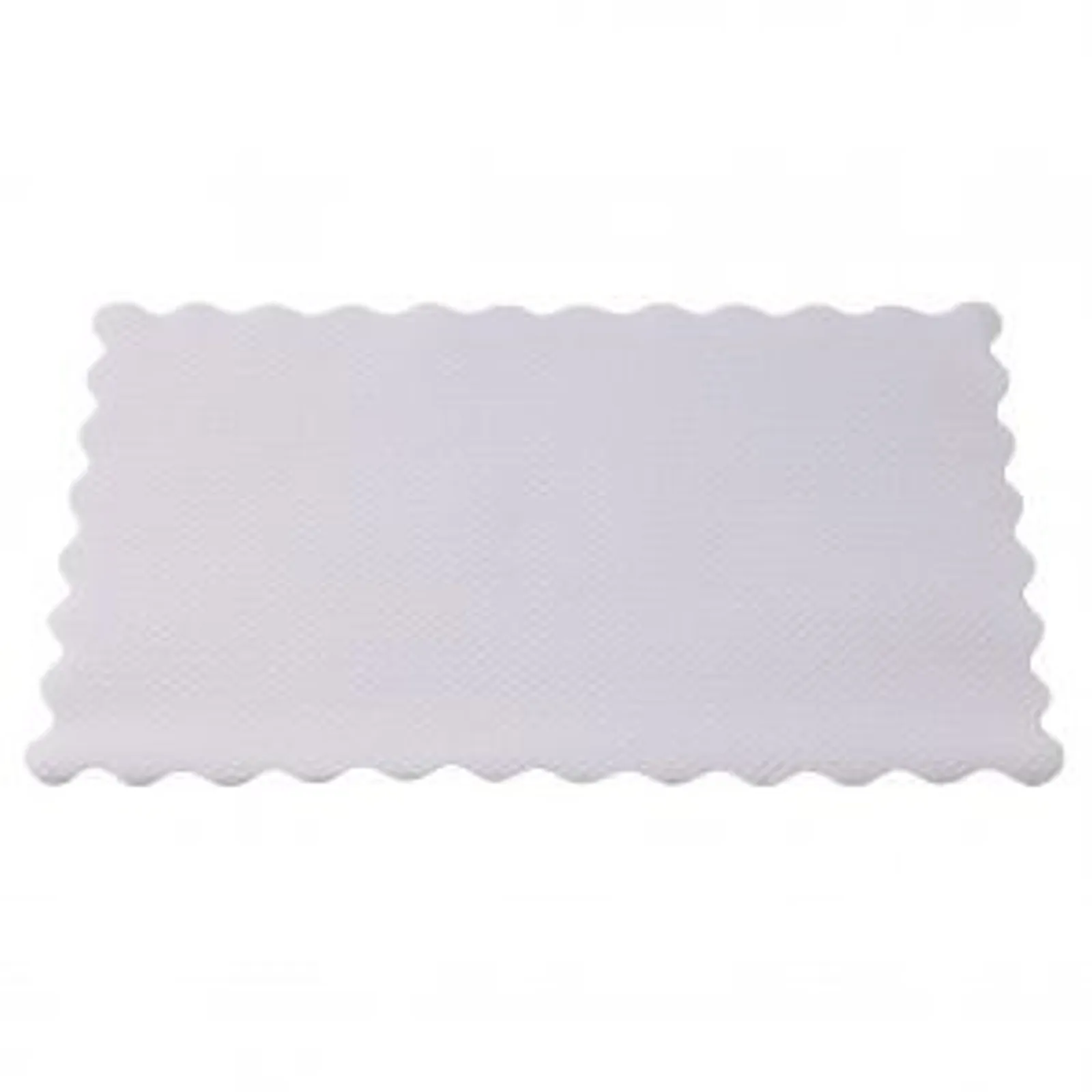 Caprice PMW - Placemat Scalloped Edge 355mmx240mm White, 2000/carton