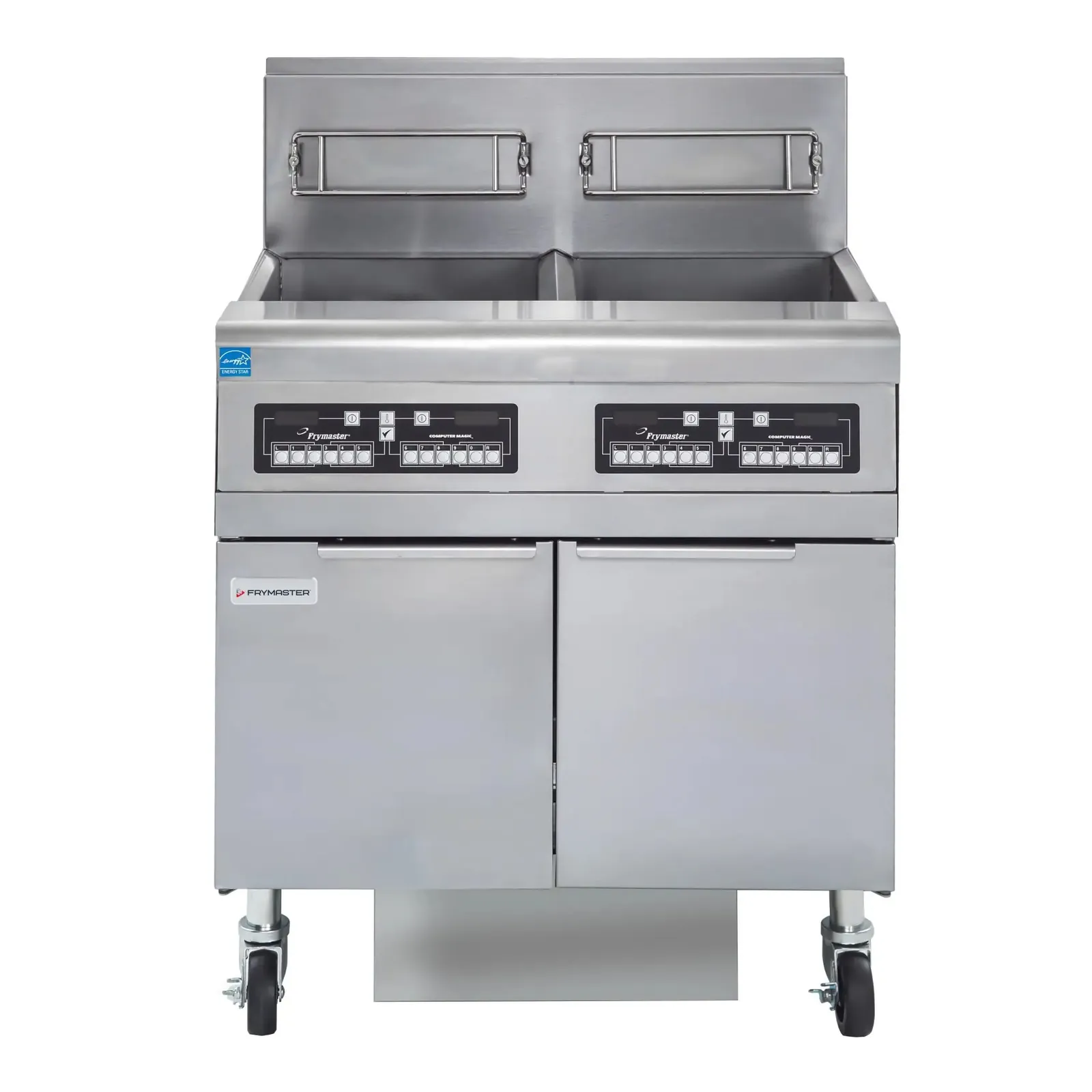 Frymaster FPH255-2C - In Built Filter Deep Fryer - 1 Full Pot, 1 Split Pot