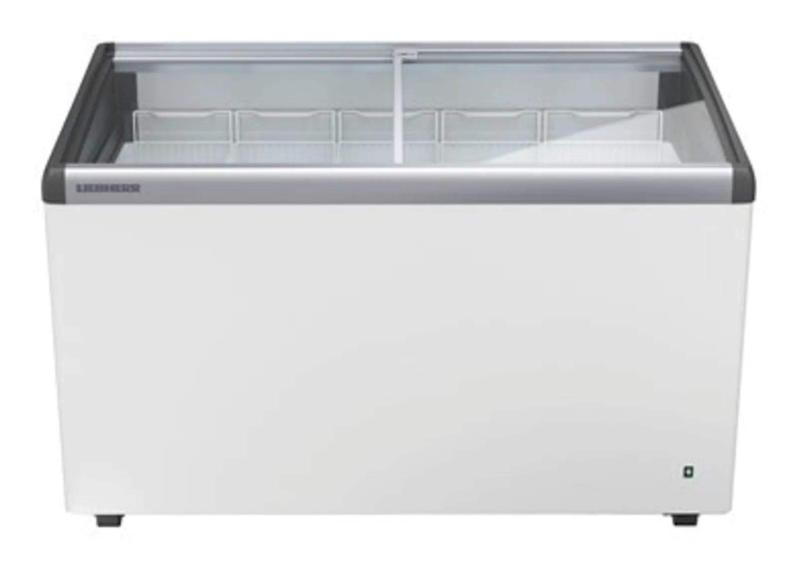 Liebherr EFI 3553 - 354L Curved Glass Chest Freezer