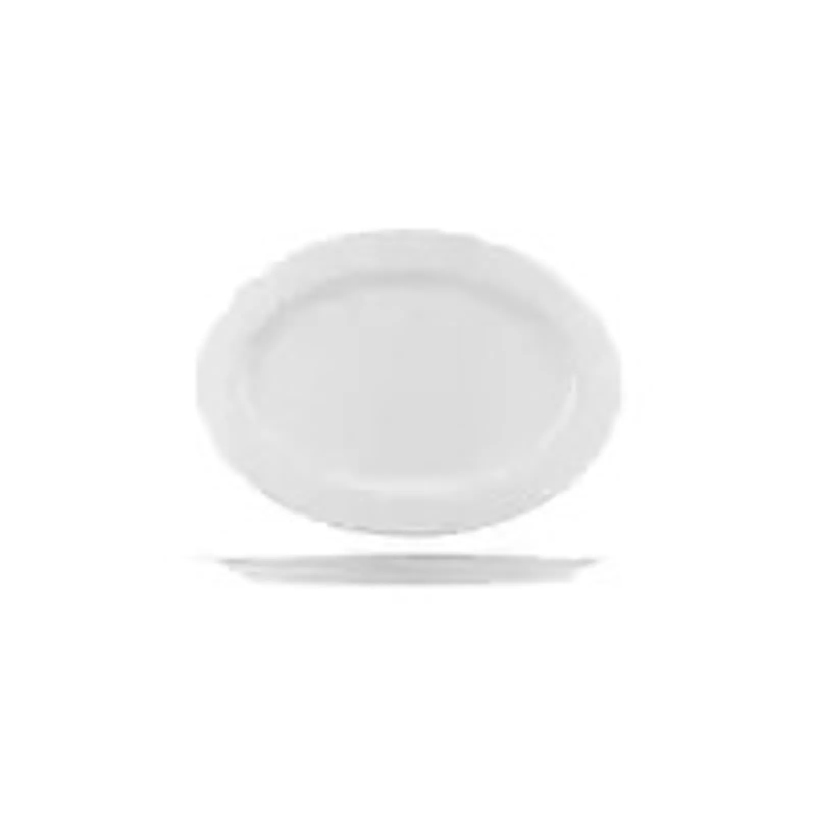 AFC B4802 Bistro - Oval Plate Wide Rim 210mm
