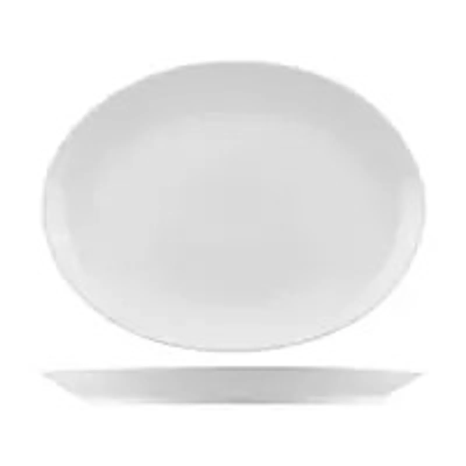 Rak Porcelain NOP36 - Nano Oval Coupe Plate 360 x 270mm