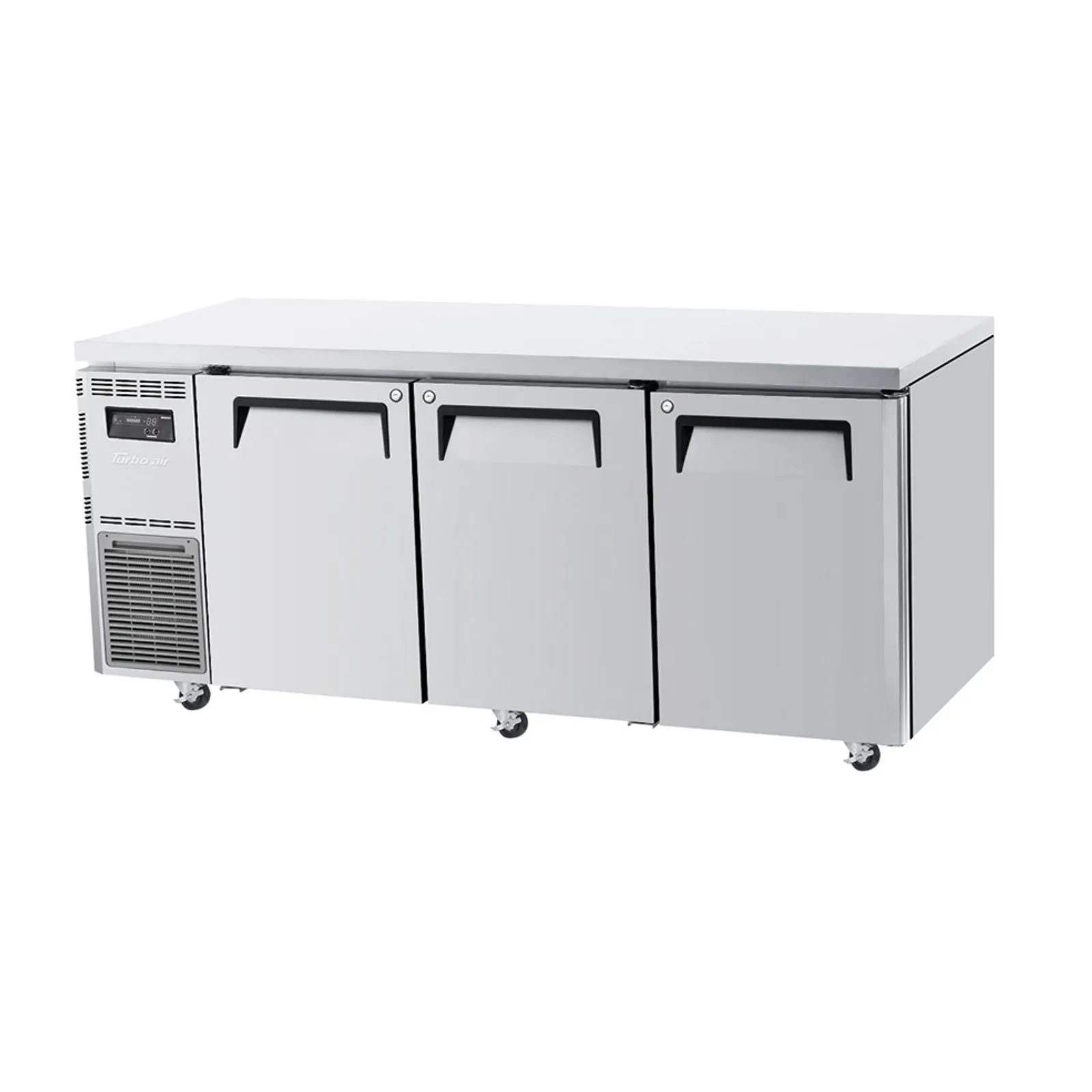 Turbo Air KUF18-3-N - 3 Solid Door Undercounter Freezer