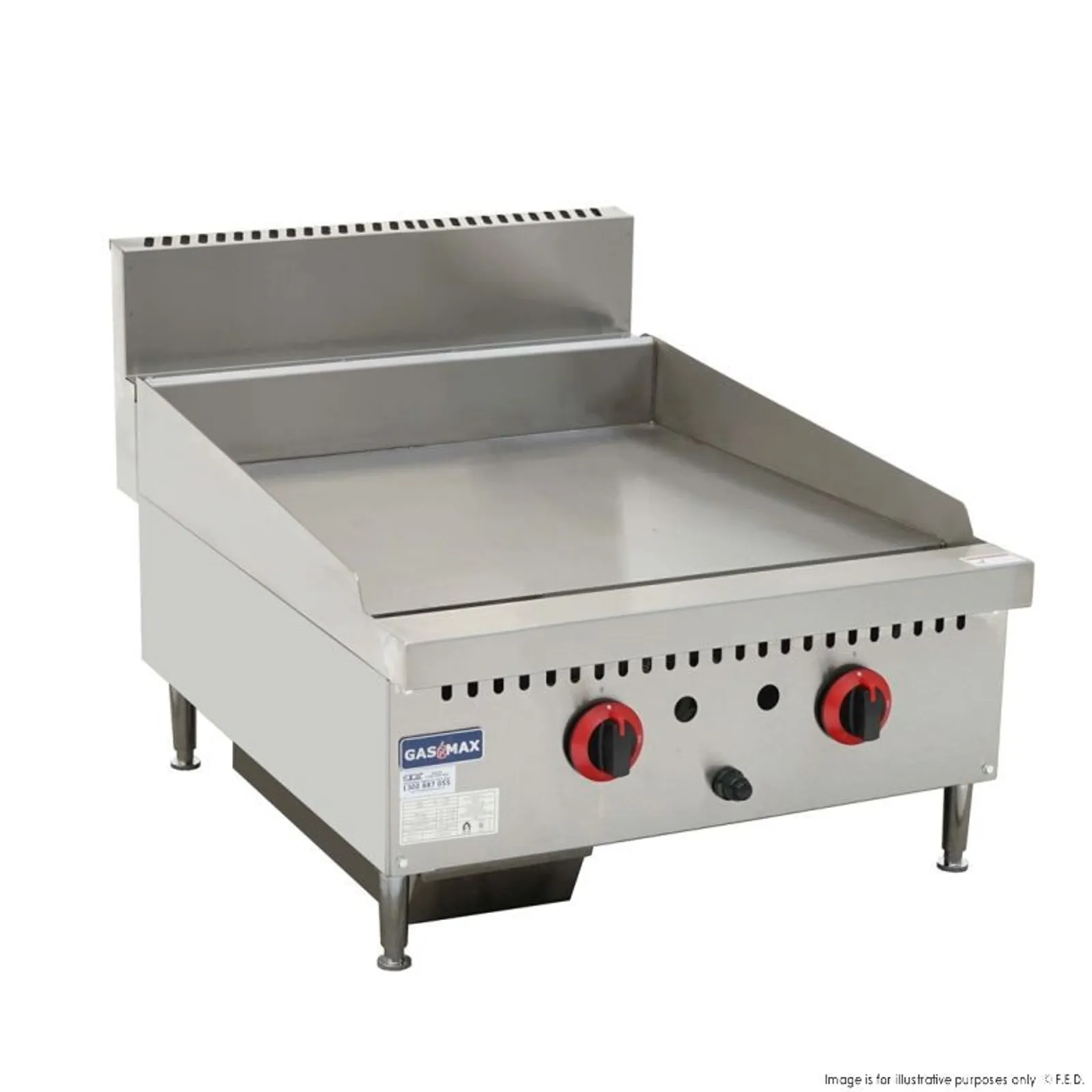 Gasmax GG-24 - 2 Burner Griddle Top - NG