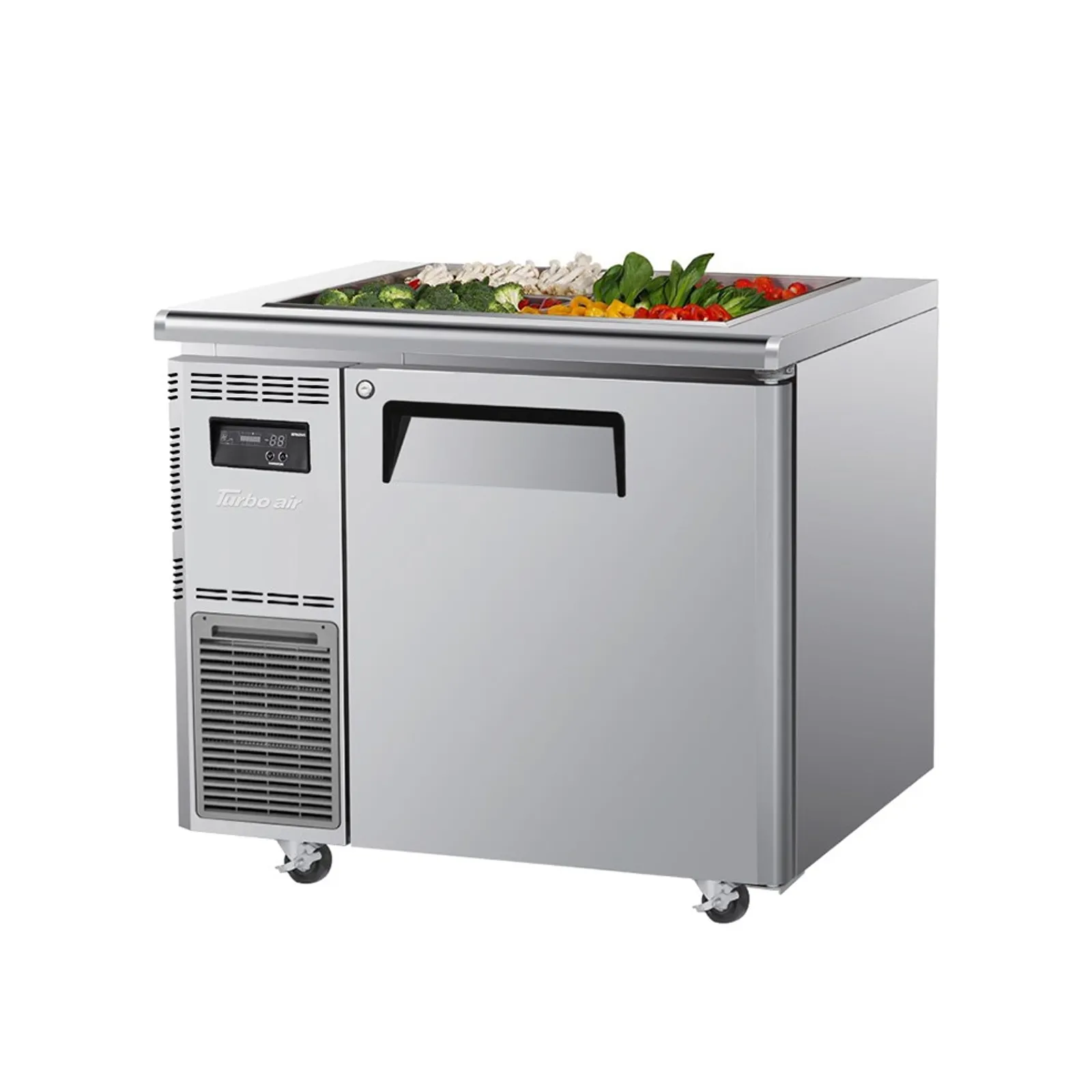 Turbo Air KSR9-1-N - 1 Door Salad Prep Table Buffet
