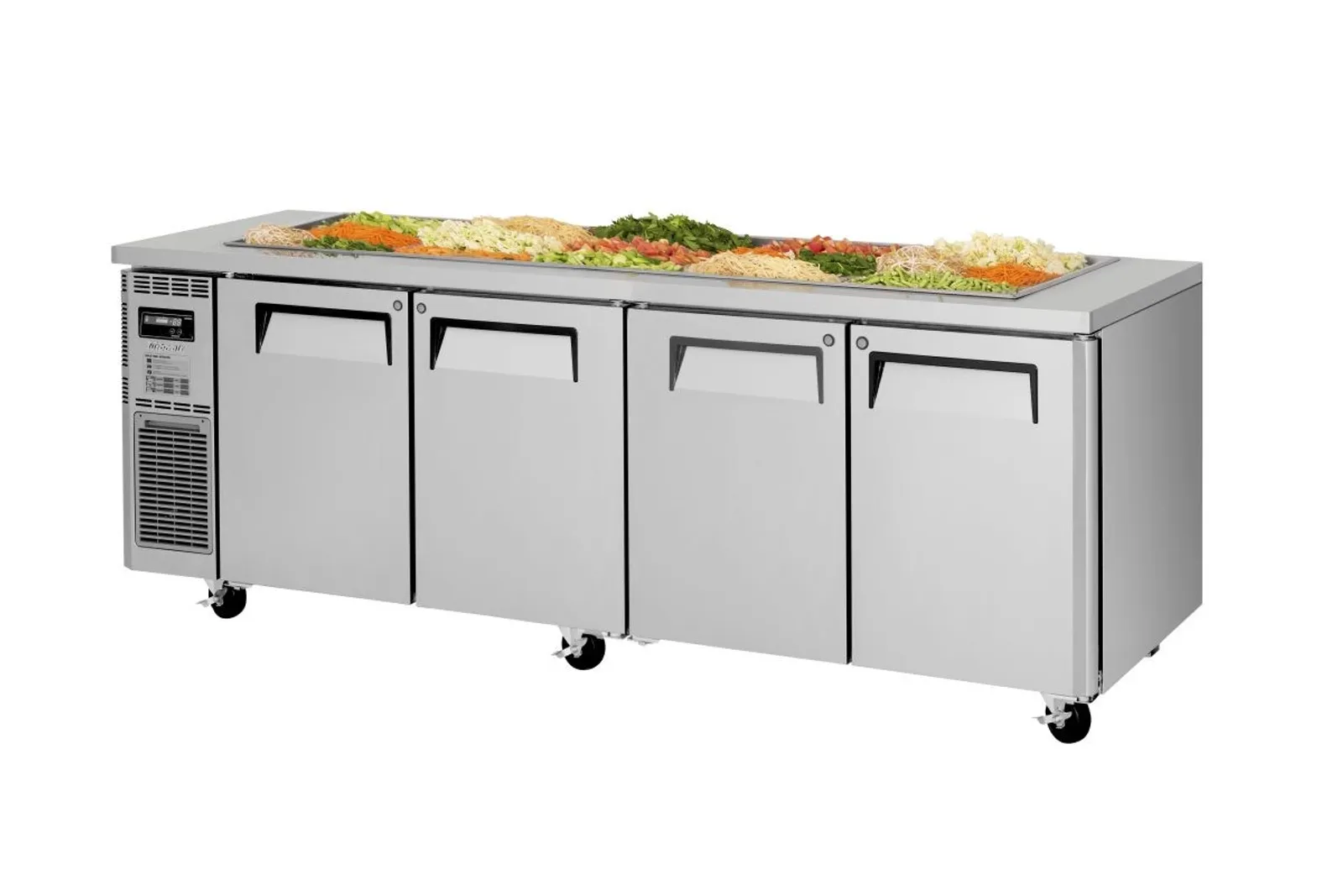 Turbo Air KSR24-4 - 4 Door Salad Prep Table Buffet