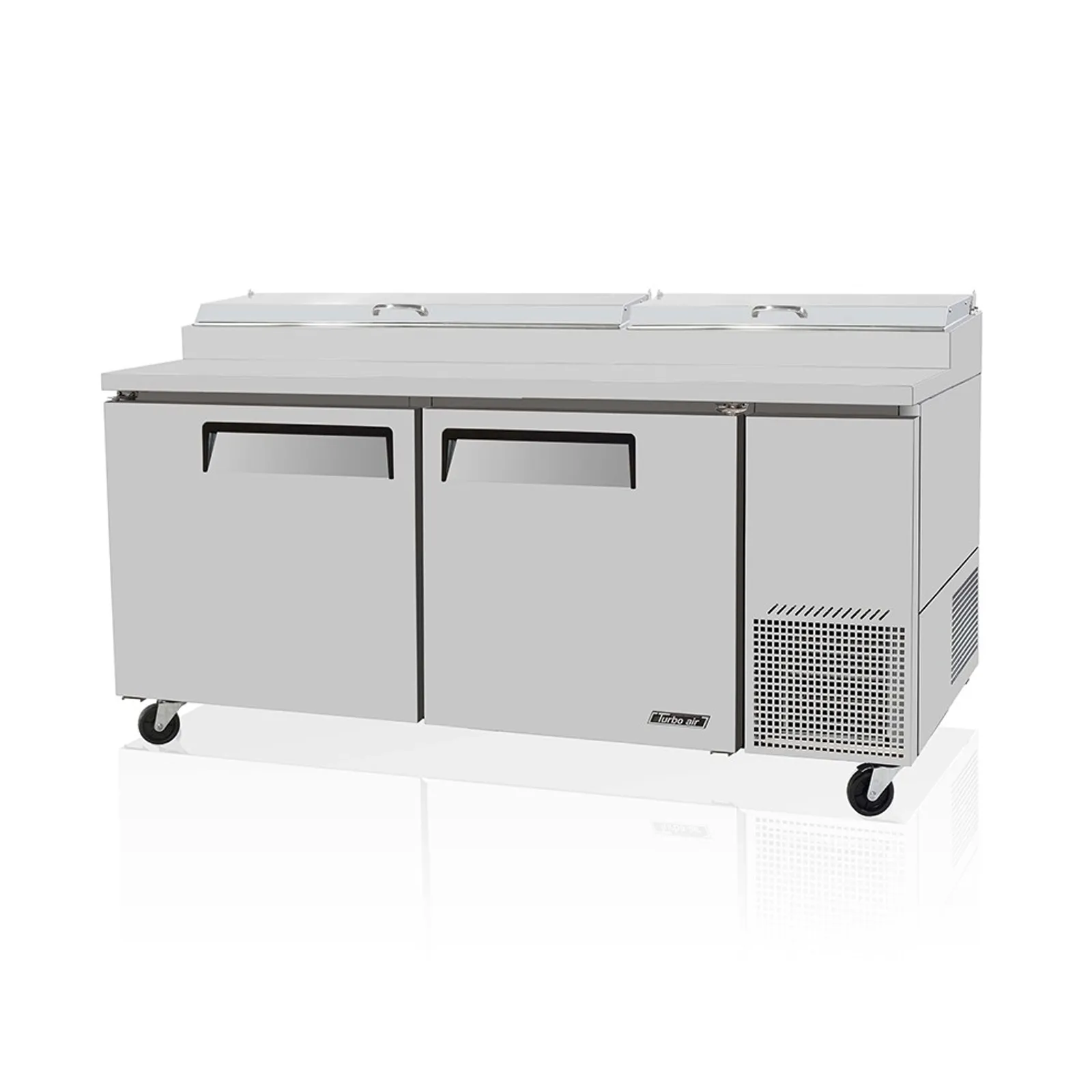 Turbo Air CTPR-67SD-N - 2 Door Pizza Prep Table