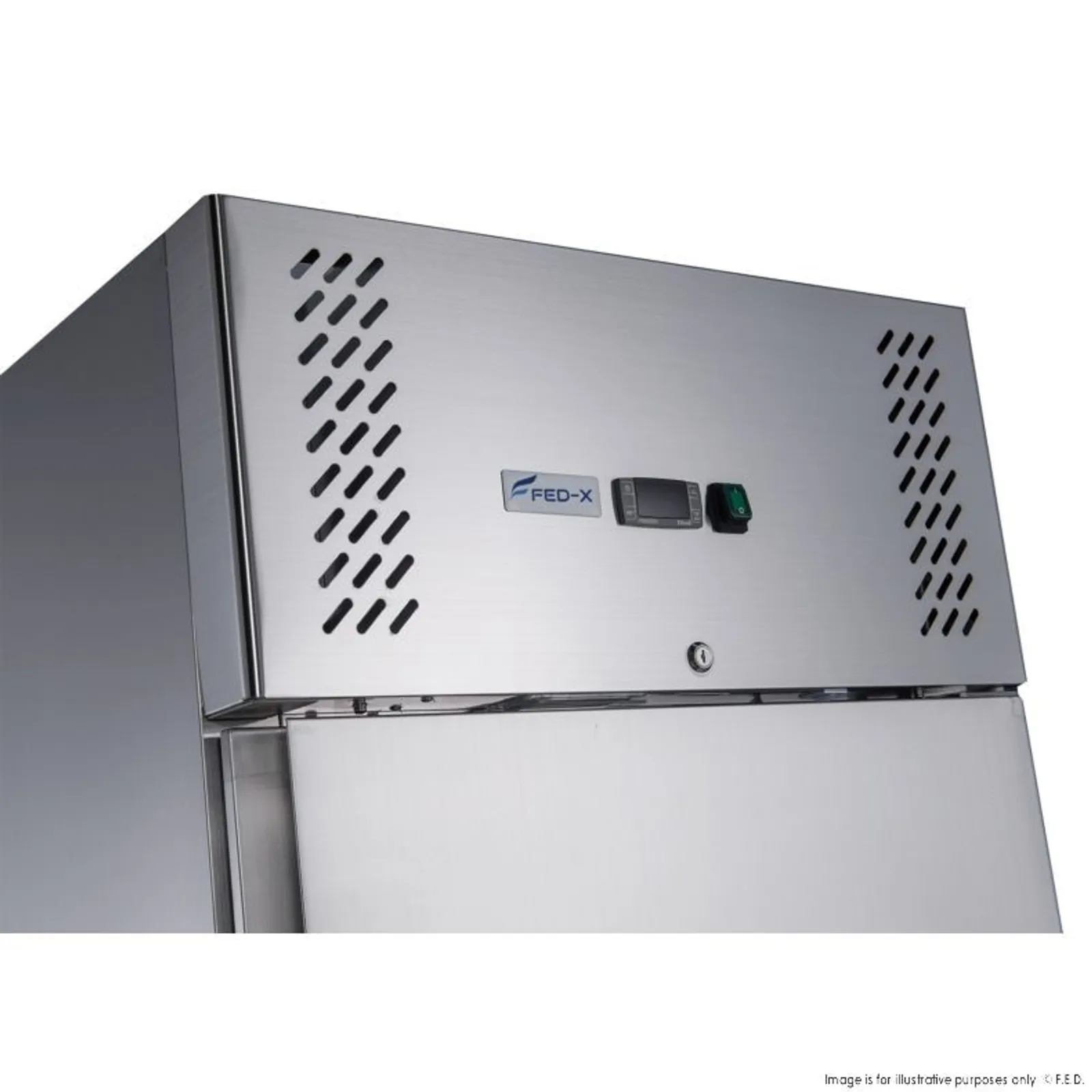 FED-X XURC600SFV -Single Full Door Upright Fridge