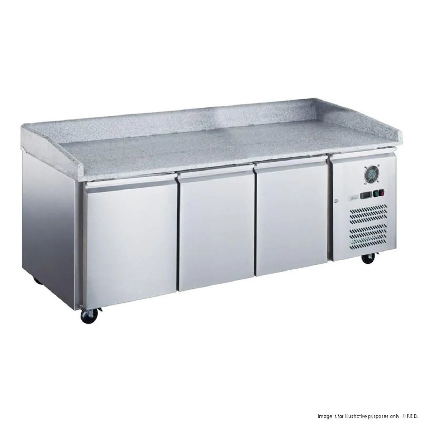 FED-X XPZ3600TN - 3 Door Standard Saladette