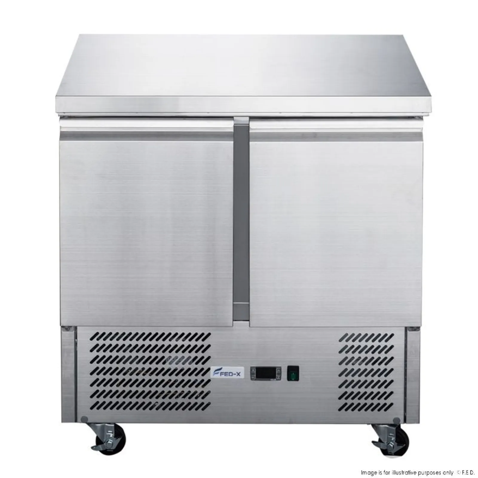 FED-X XGNS900B - Compact Workbench Fridge