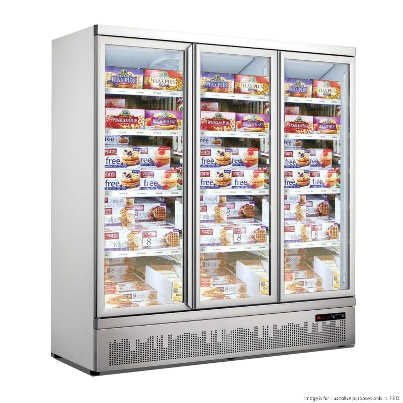 Thermaster LG-1500GBMF - 3 Door Supermarket Freezer