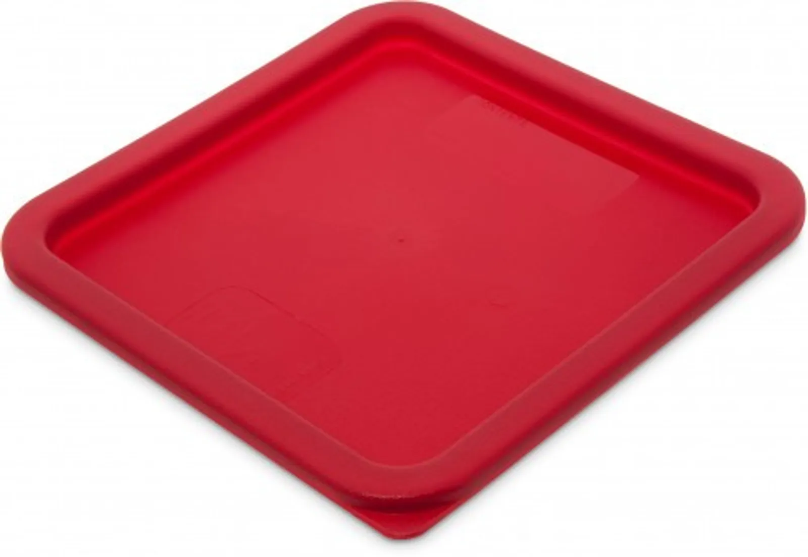 Carlisle 1197105 StorPlus - Red Square Container Lid for 6L & 8L Containers