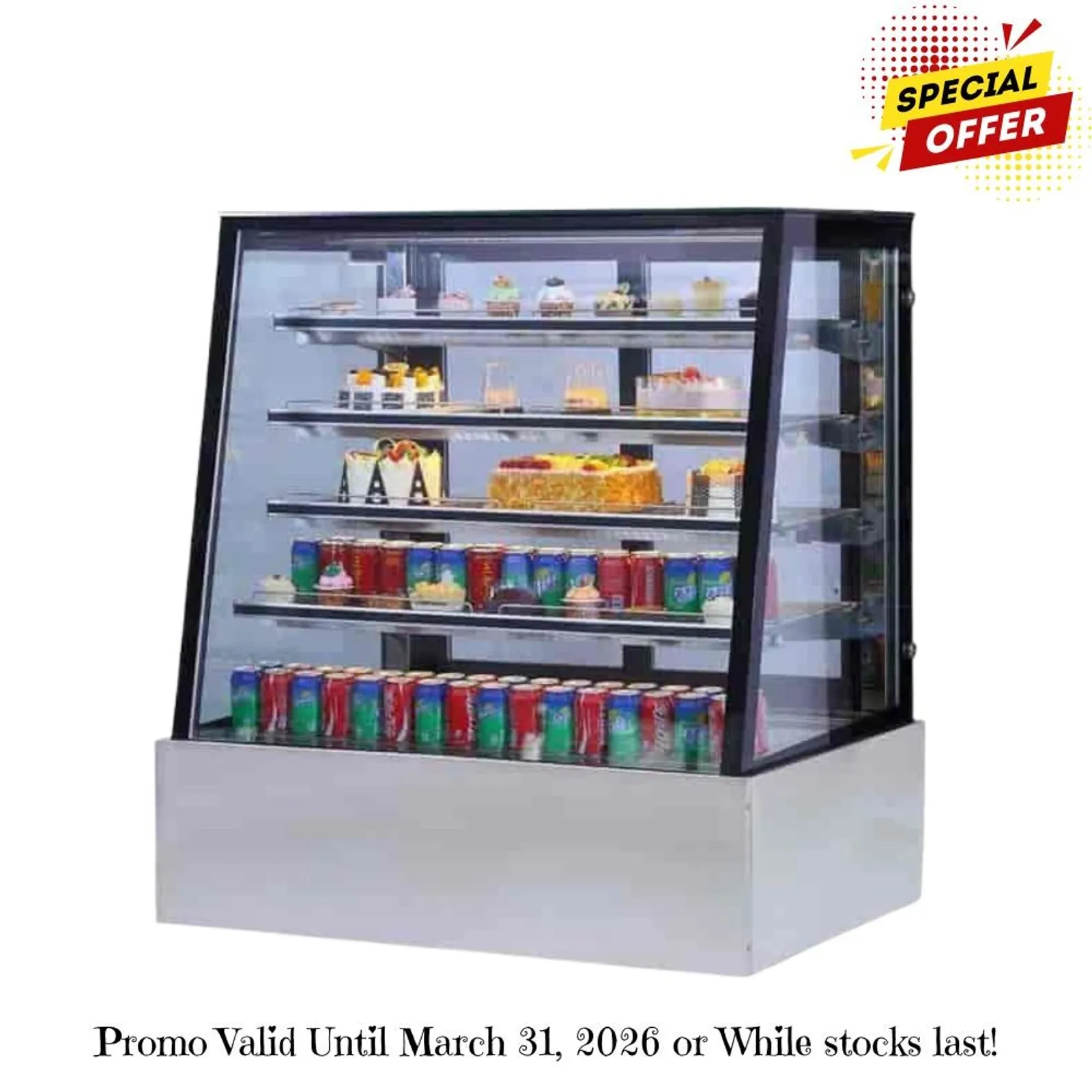 Bonvue SLP830C - Deluxe Chilled Display Cabinet