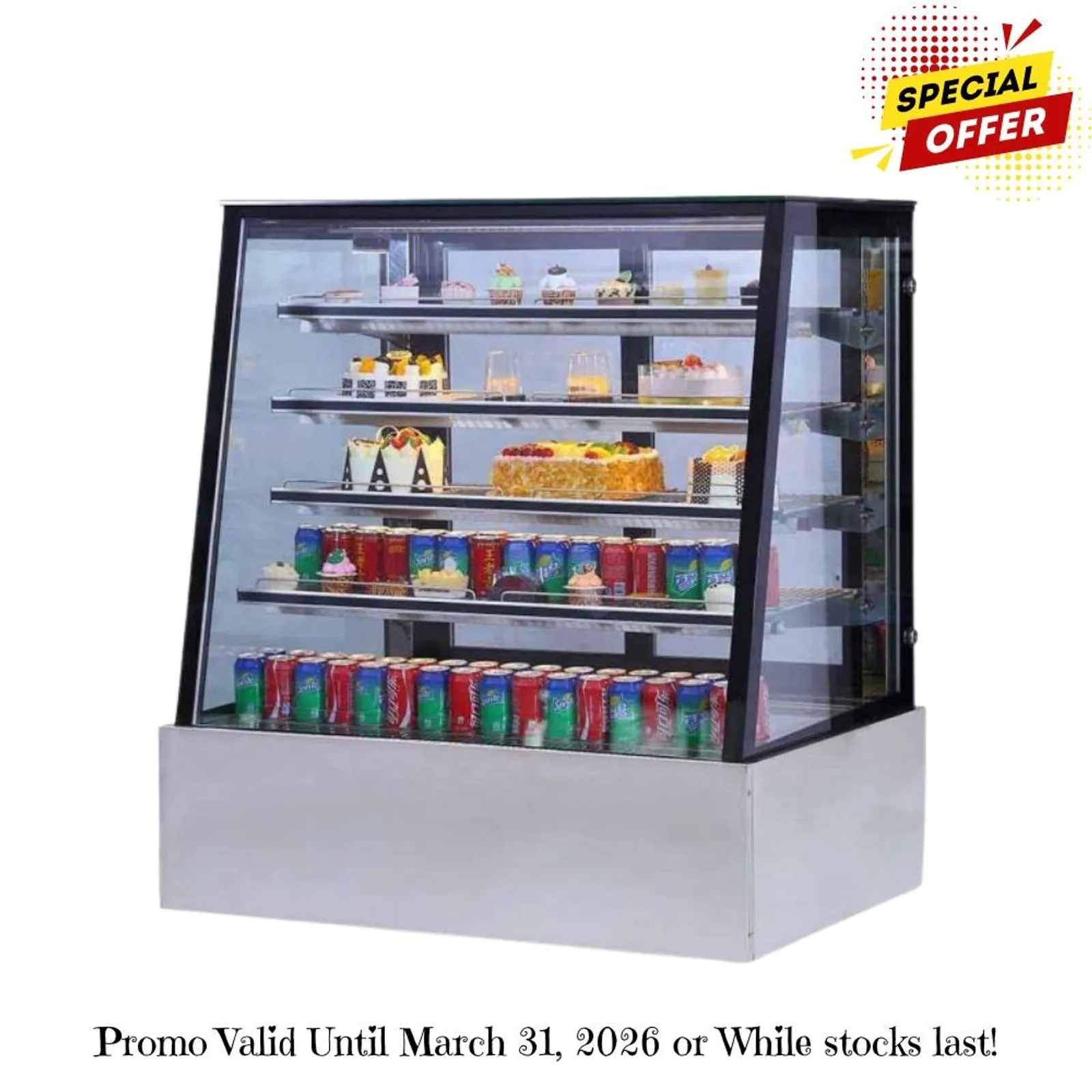 Bonvue SLP850C - Deluxe Chilled Display Cabinet