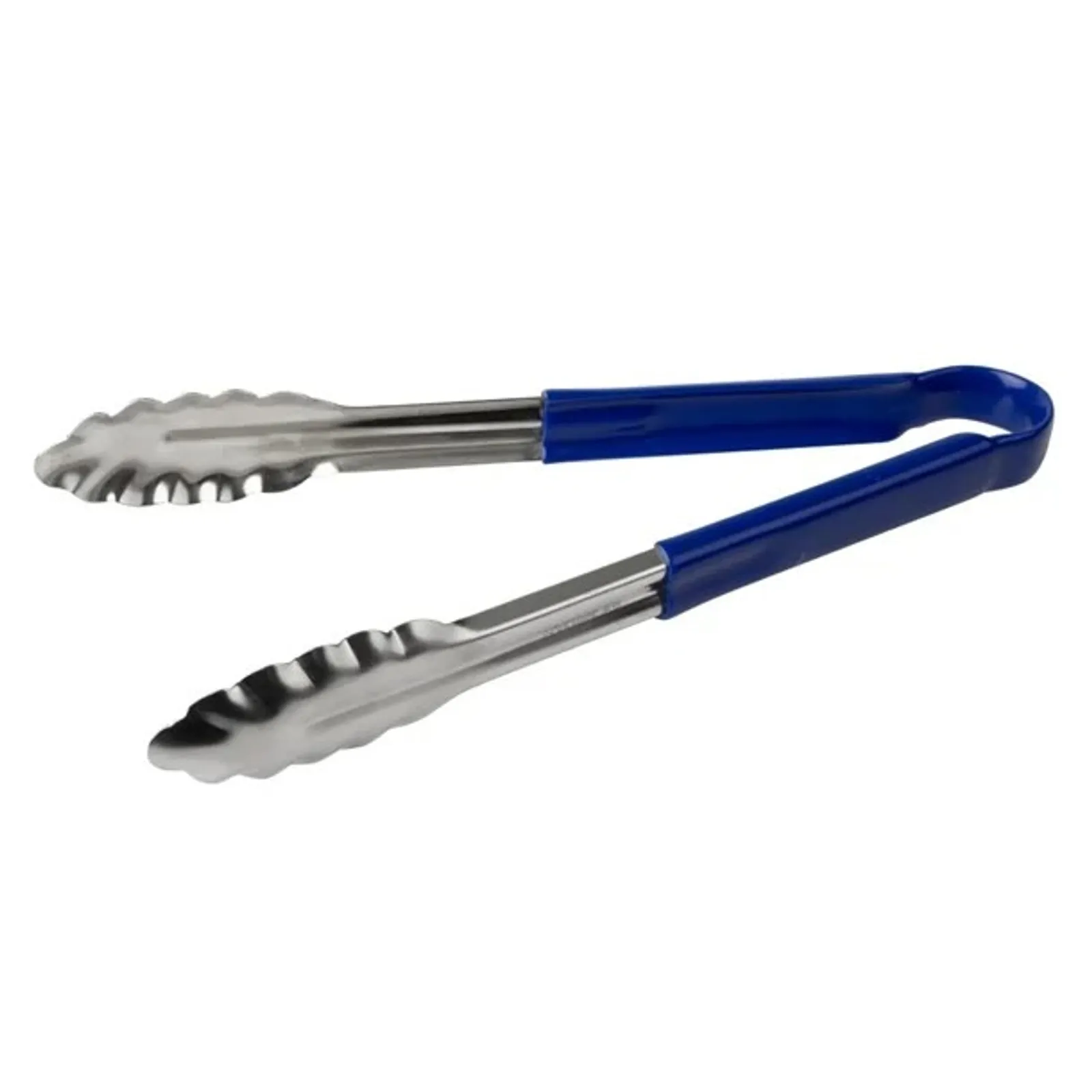 Hygiplas CB156 - Colour Coded Blue Serving Tongs 300mm