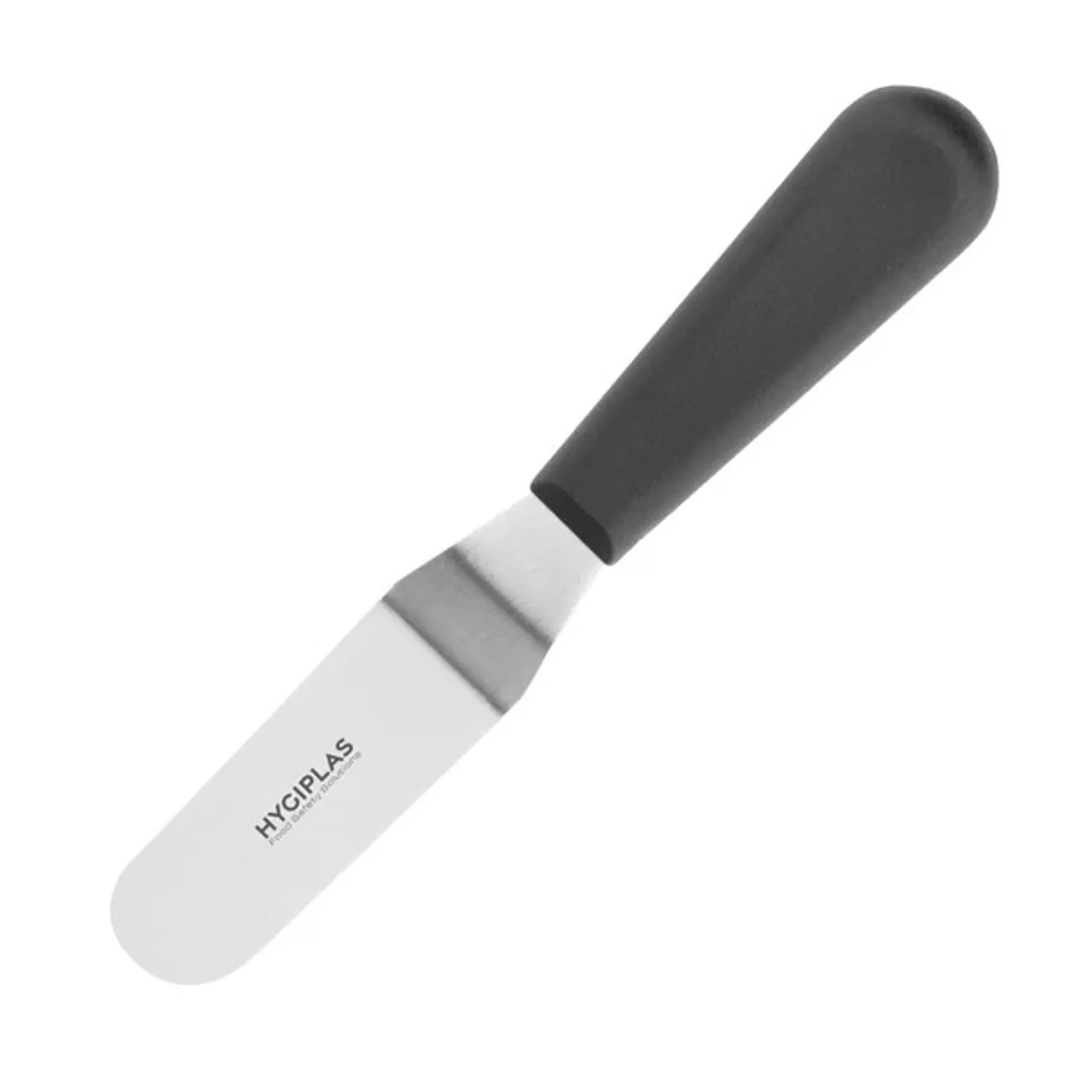 Hygiplas D420 - Palette Knife Angled Blade Black 100mm