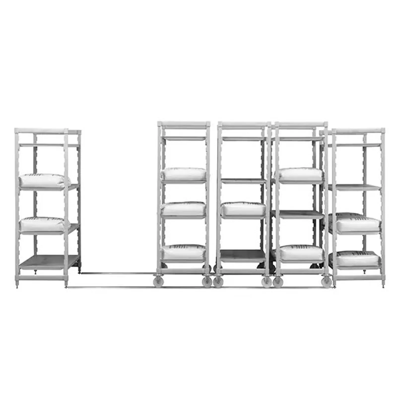 Cambro High Density Mobile Kit 4 Tier 610x910x1910
