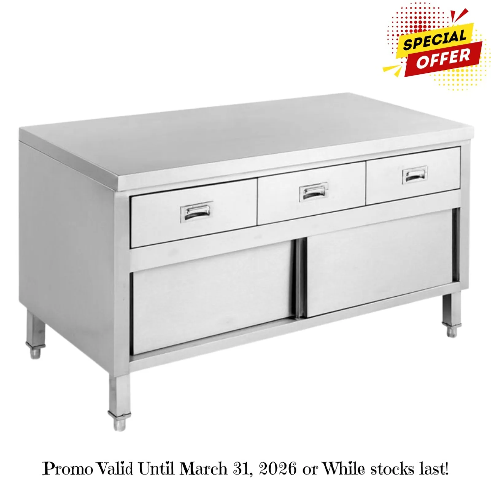 Modular Systems SKTD-1500 - Bench cabinet with Drawers