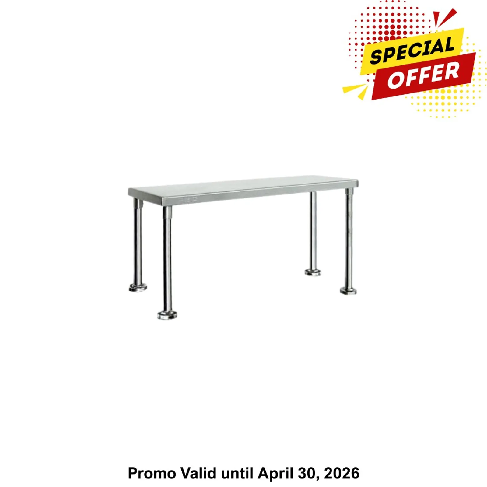 Modular Systems WBO1-1500 - Single Tier Workbench Overshelf