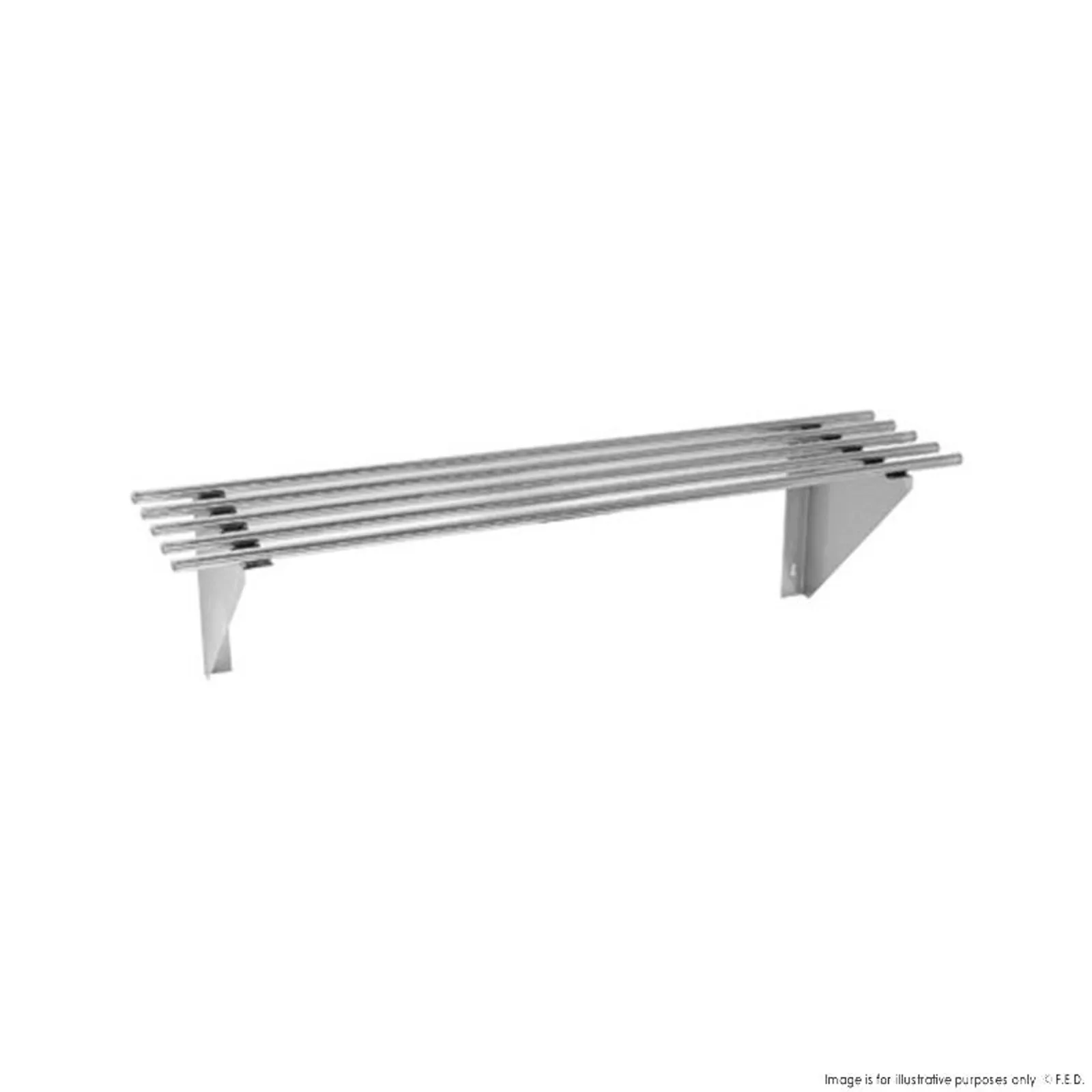 Modular Systems 1800-WSP1 - 1800mm Pipe Wallshelf