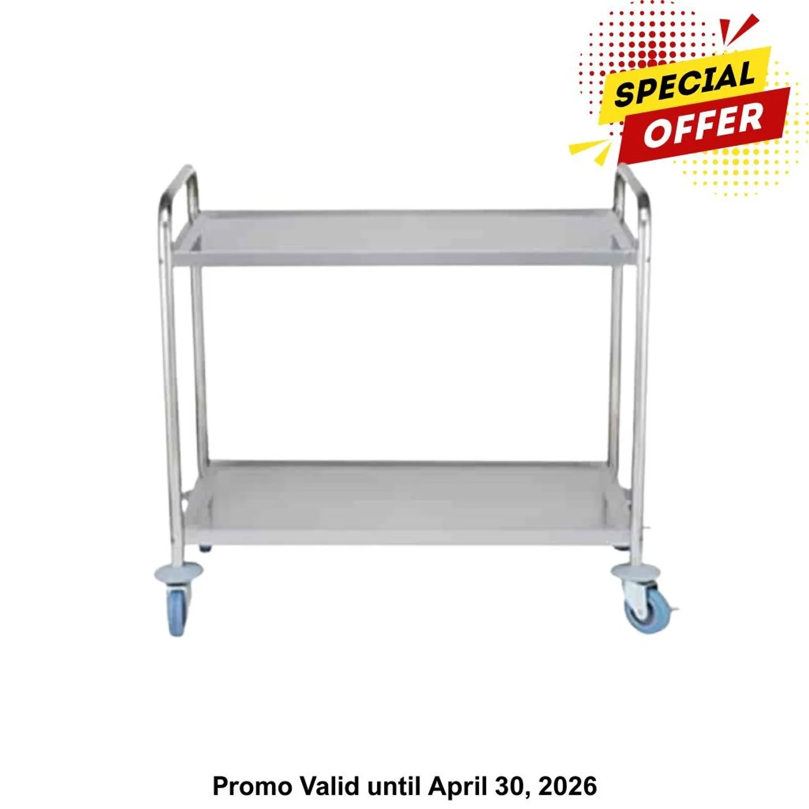 Modular Systems YC-102 - Stainless Steel Trolley