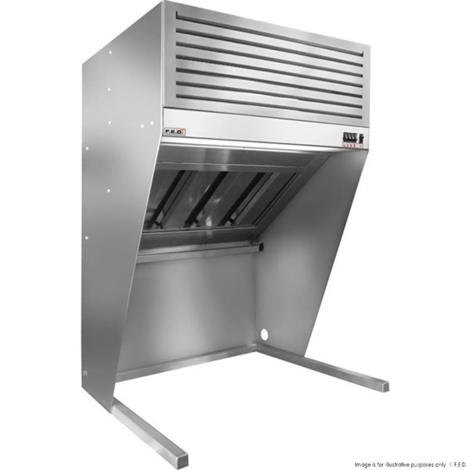 Modular Systems HOOD1500A - Bench Top Filtered Hood - 1500mm