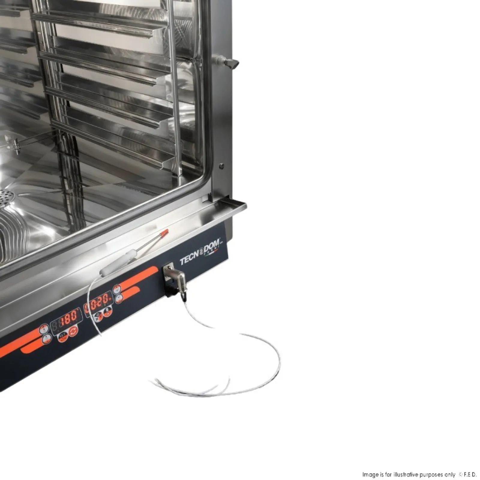 Tecnodom TD-7NE - Nerone MID Digital 7 Tray Combi Oven