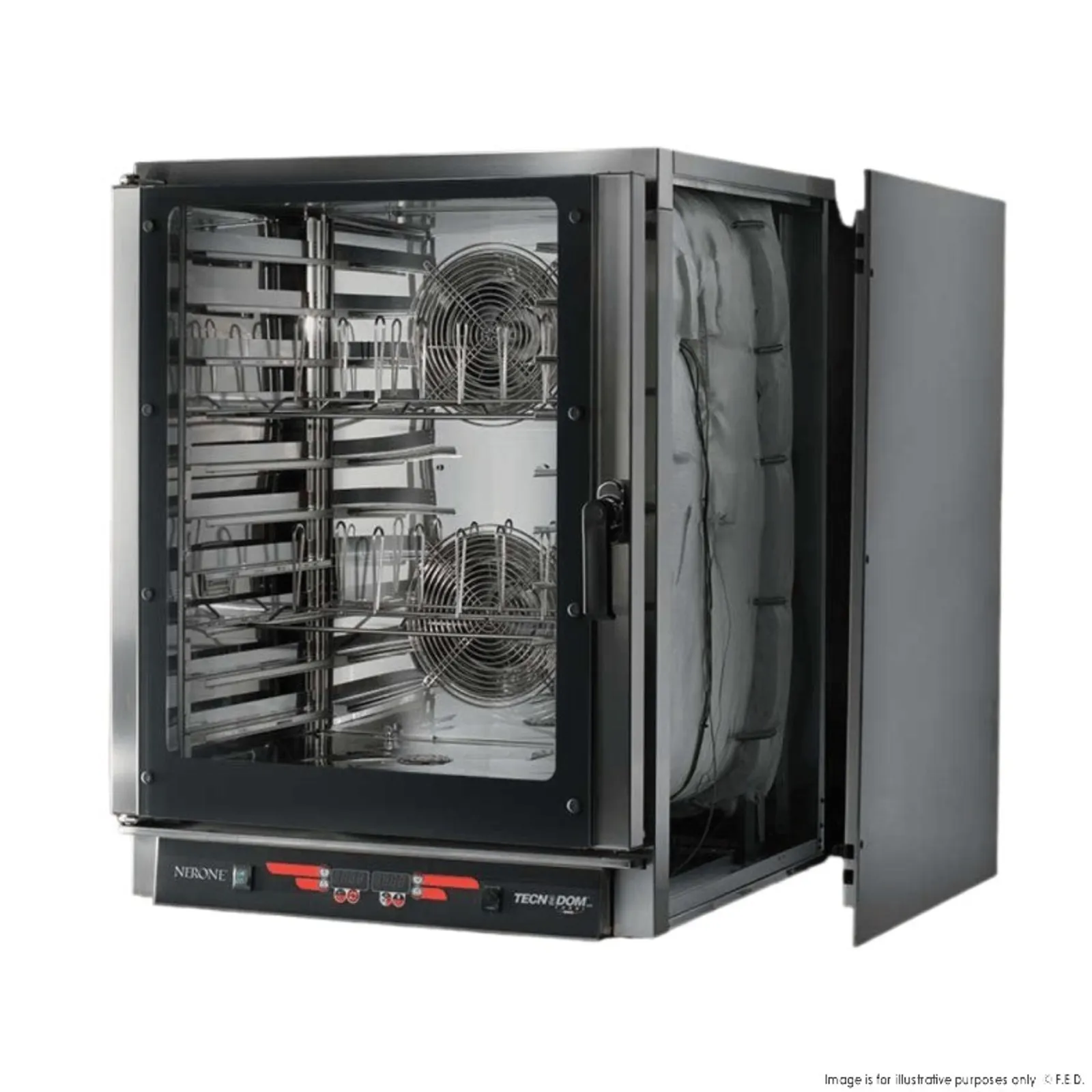 Tecnodom TD-10NE - Nerone MID Digital 10 Tray Combi Oven