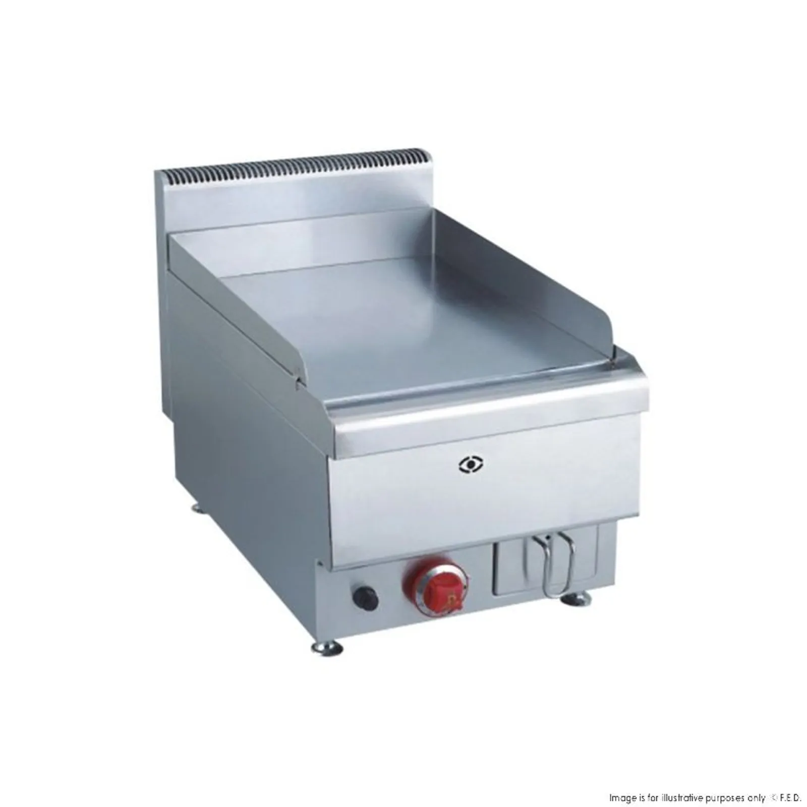 Gasmax JUS-TRG40E -  Benchtop Single Bunner Griddle