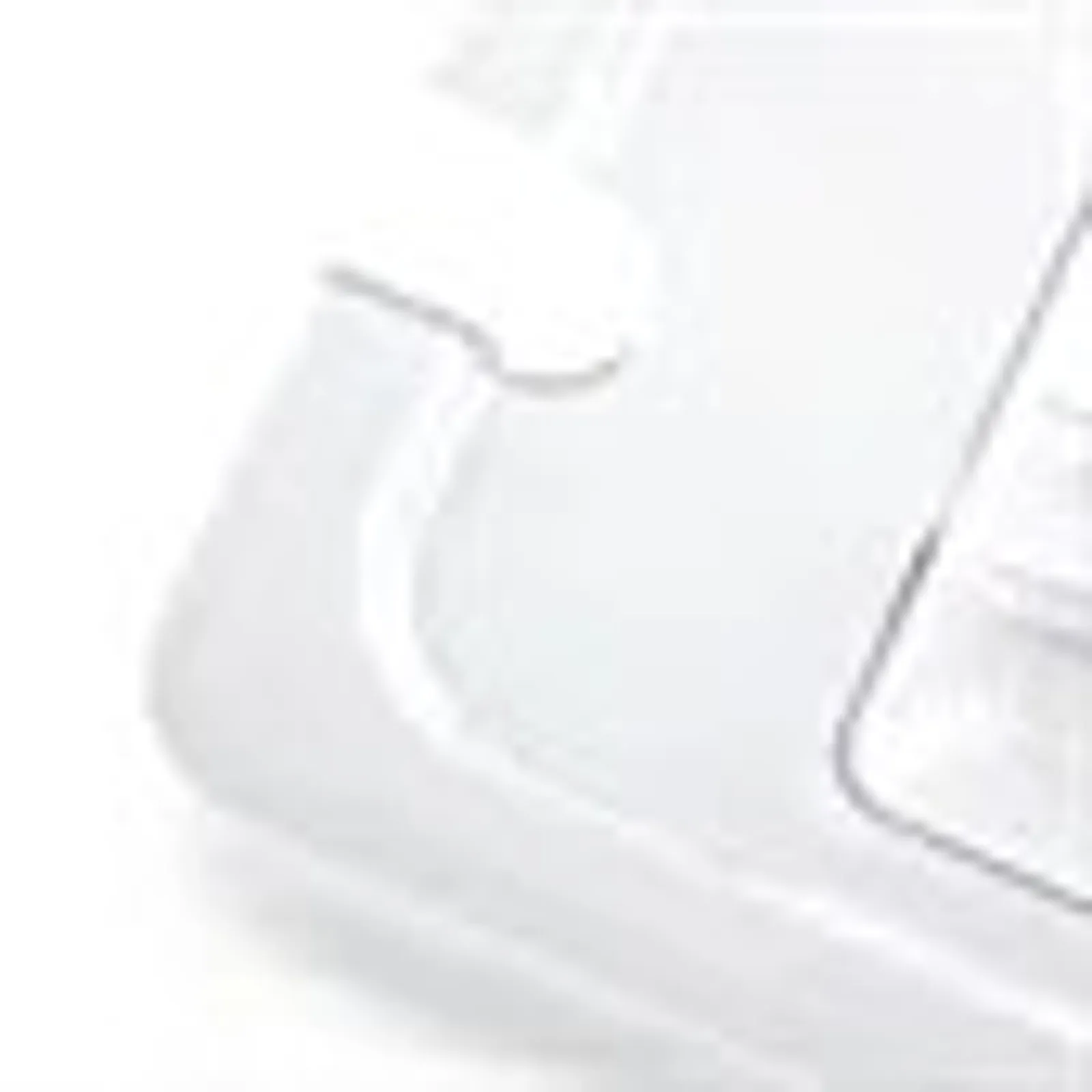 Vogue U253 - Clear Polycarbonate 1/4 Gastronorm Lid Notched