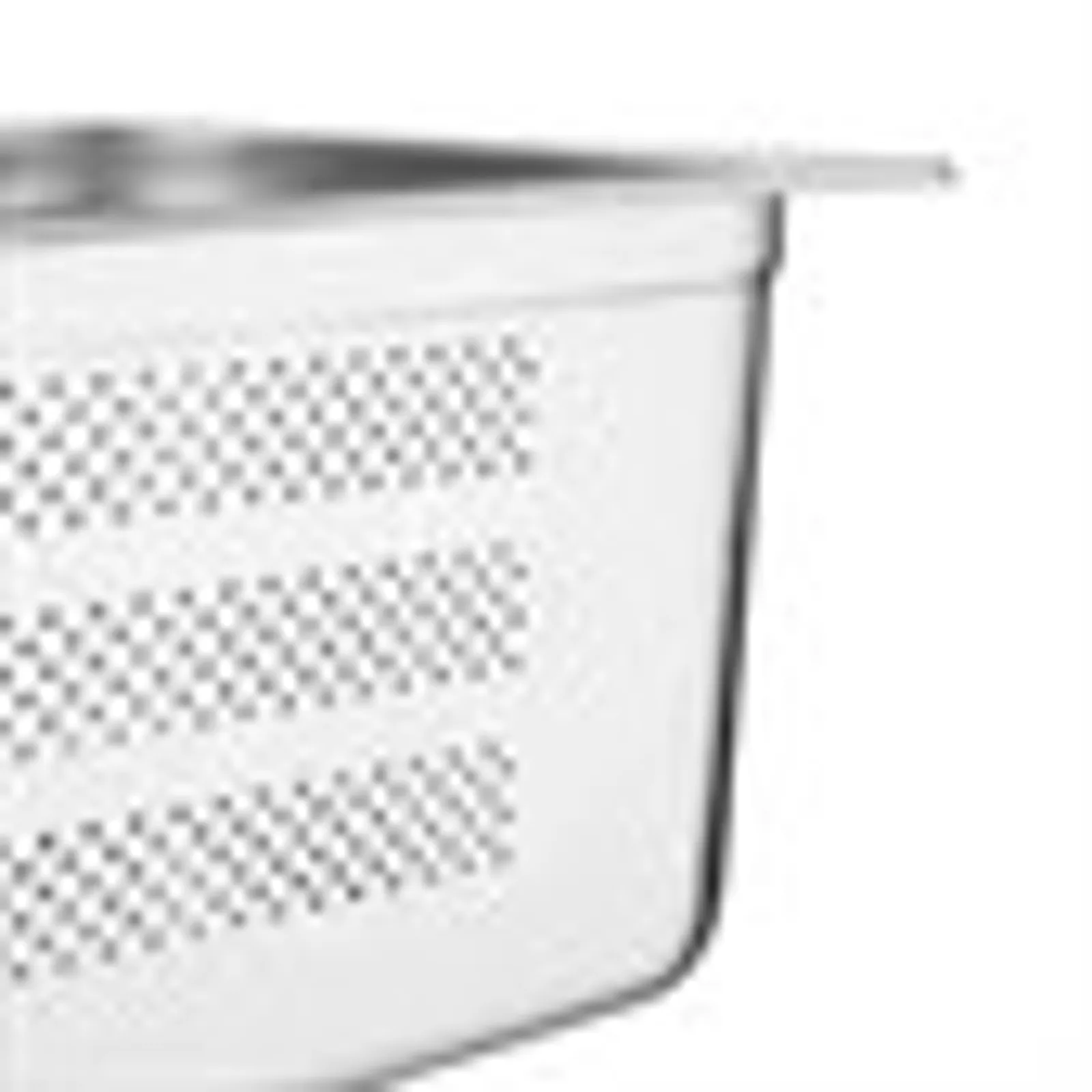 Vogue K843-A - Stainless Steel Perforated 1/1 Gastronorm Tray 200mm
